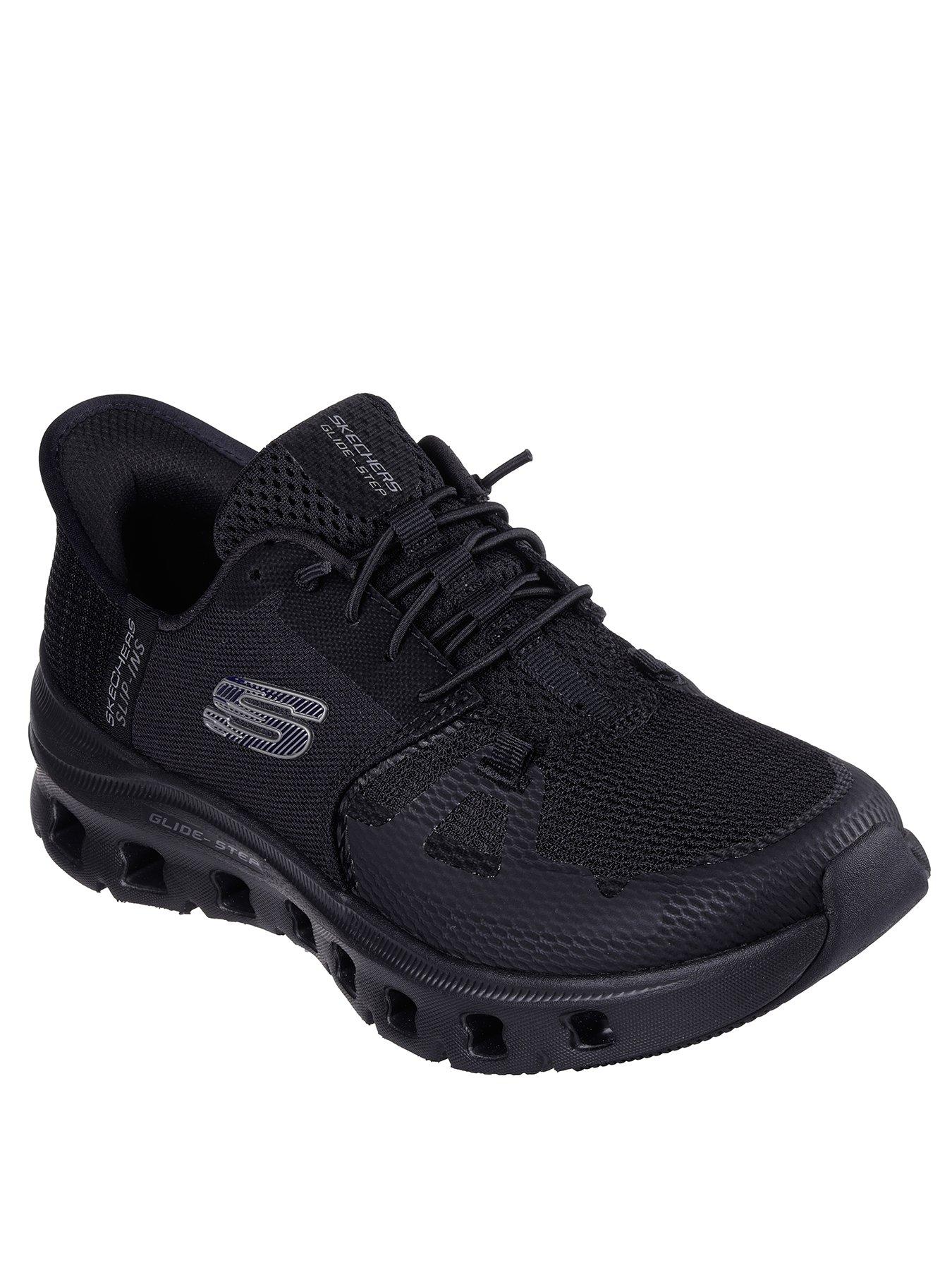 skechers-hotmelt-overlay-mesh-bungee-slip-ins-w-air-cooled-mf-blackstillFront