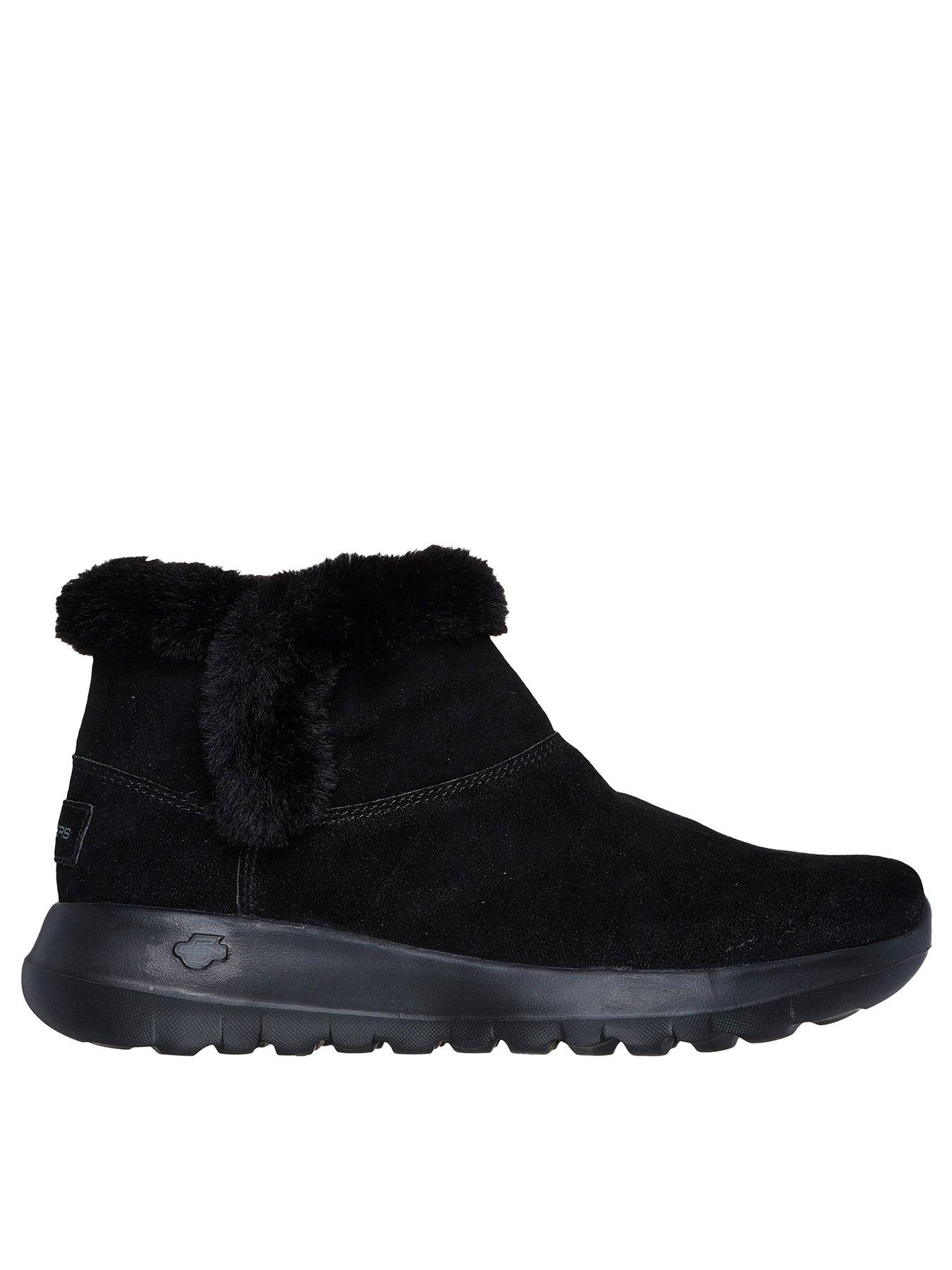 skechers-on-the-go-joy-bundle-up-ankle-boot-blackfront