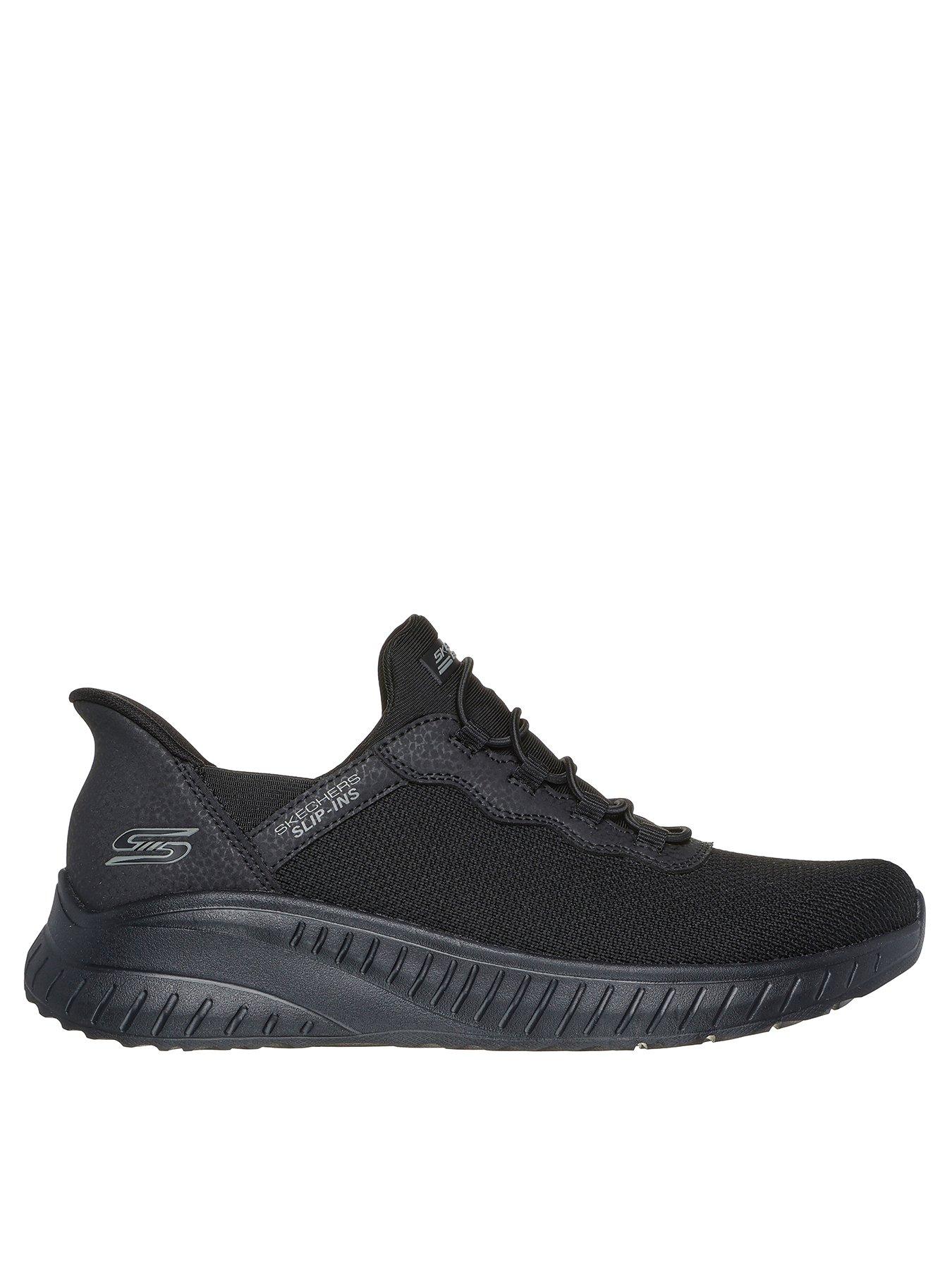 skechers-slip-ins-gore-bungee-knitted-sneaker-black