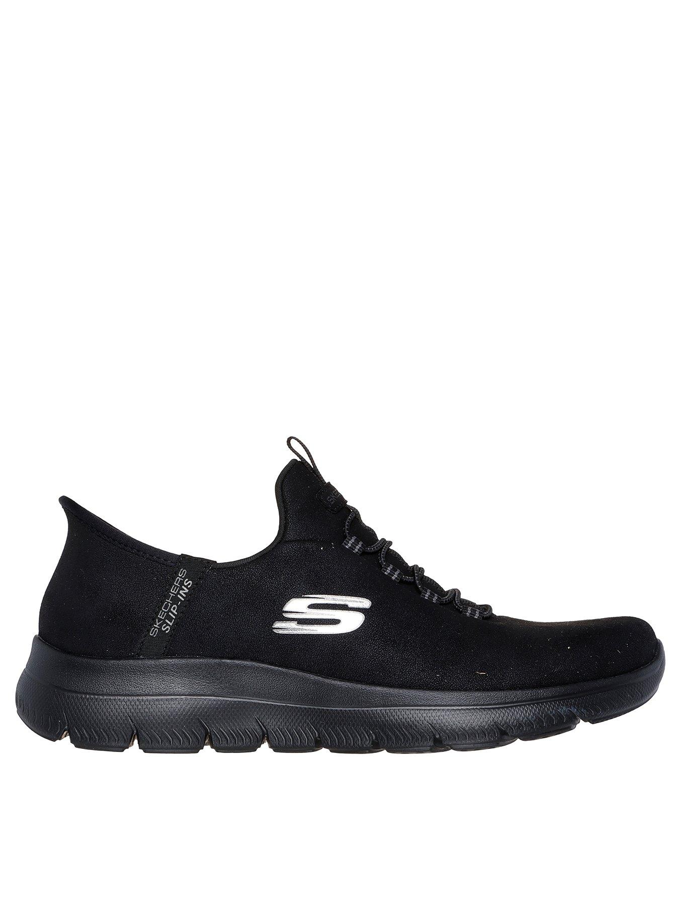 skechers-vegan-duraleather-bungee-slip-ins-w-air-cooled-mf-black