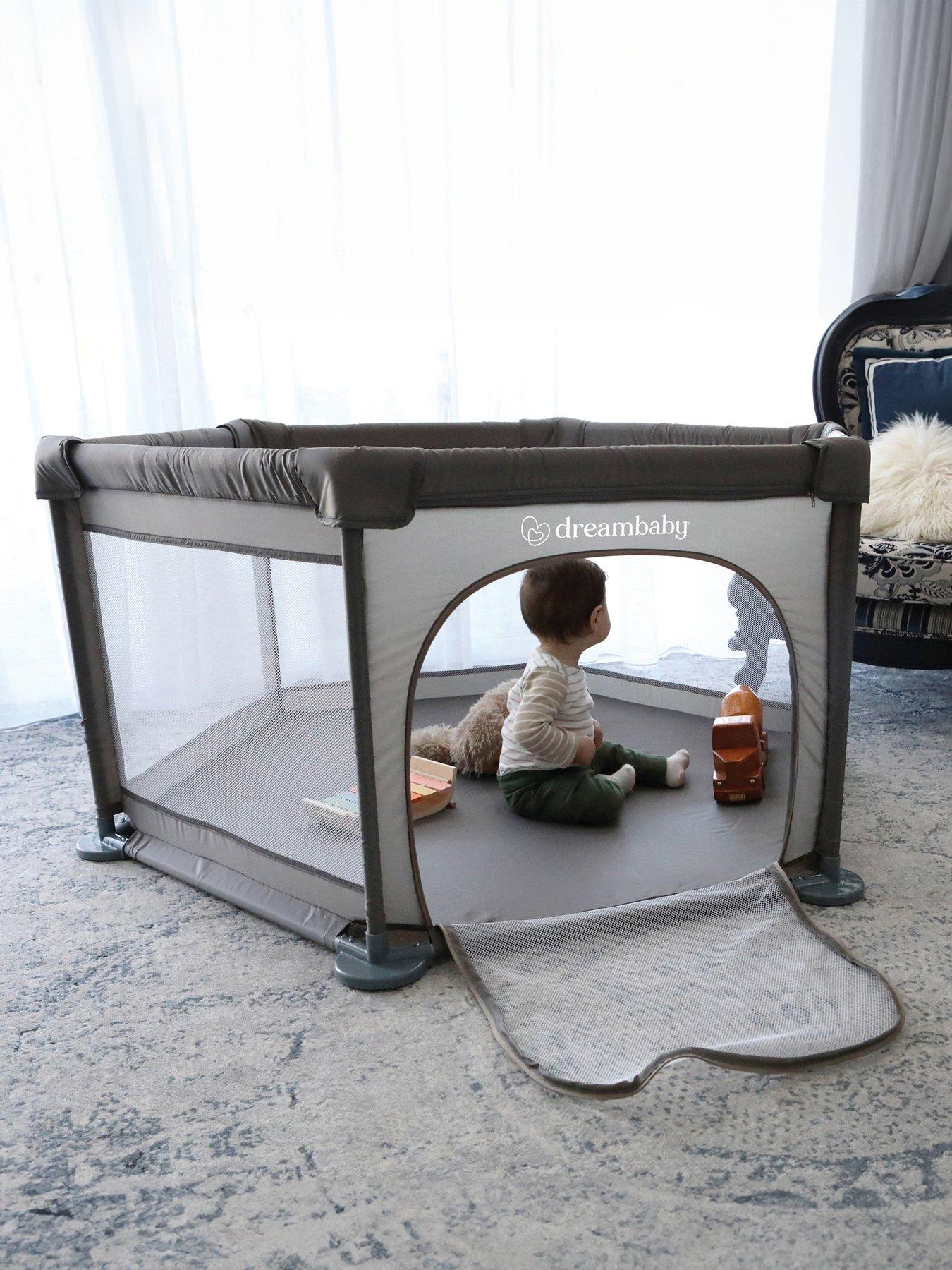 Dreambaby Explore Fabric Playpen - Taupe