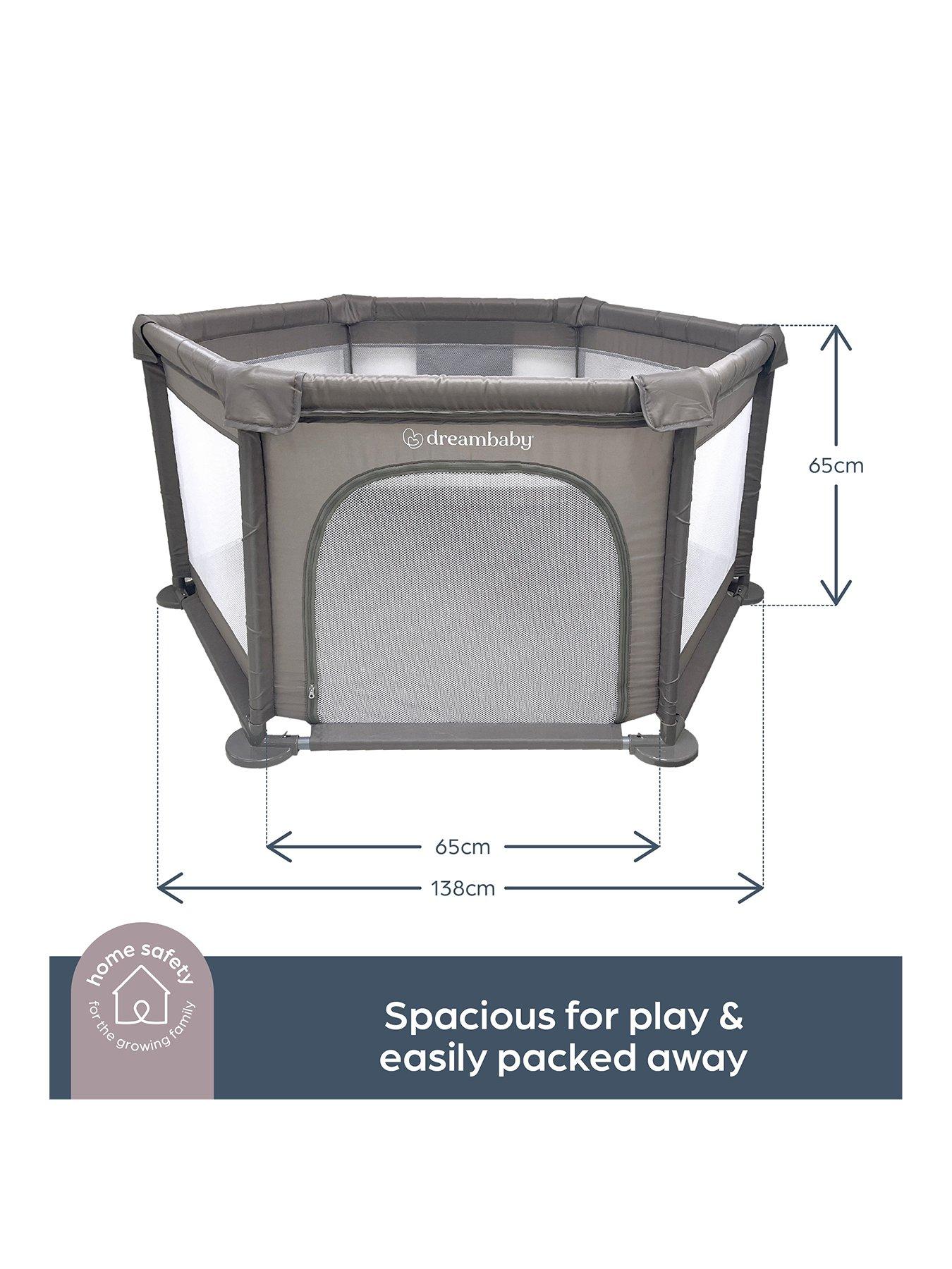 Image 3 of 8 of Dreambaby Explore Fabric Playpen&nbsp;- Taupe