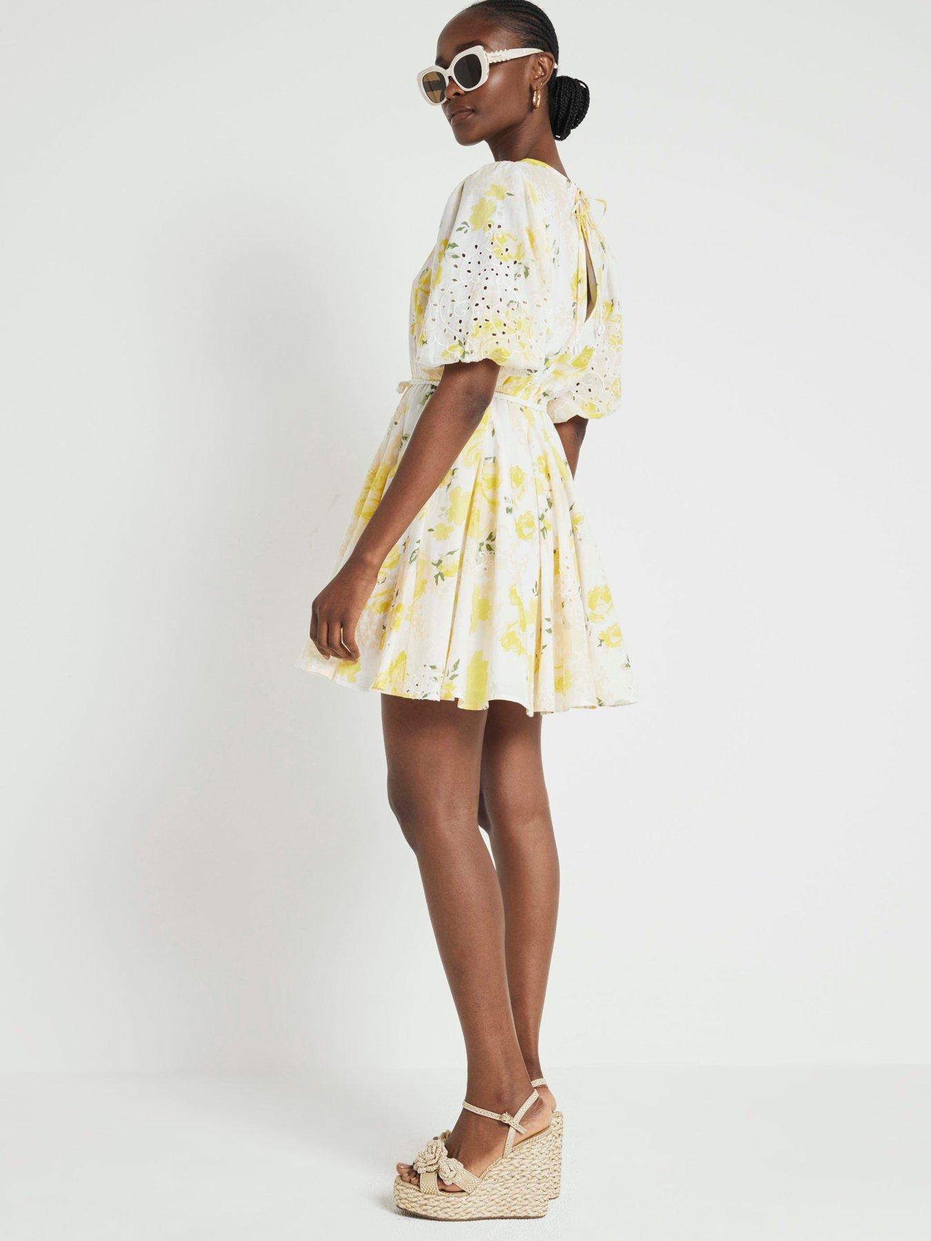 river-island-broderie-mini-dress-yellowstillFront