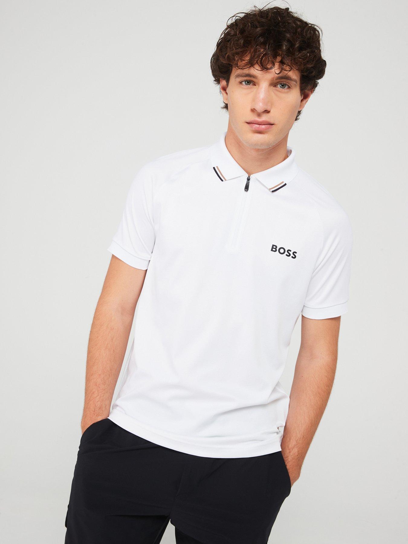 boss-philix-slim-fit-zip-corporate-polo-shirt-white