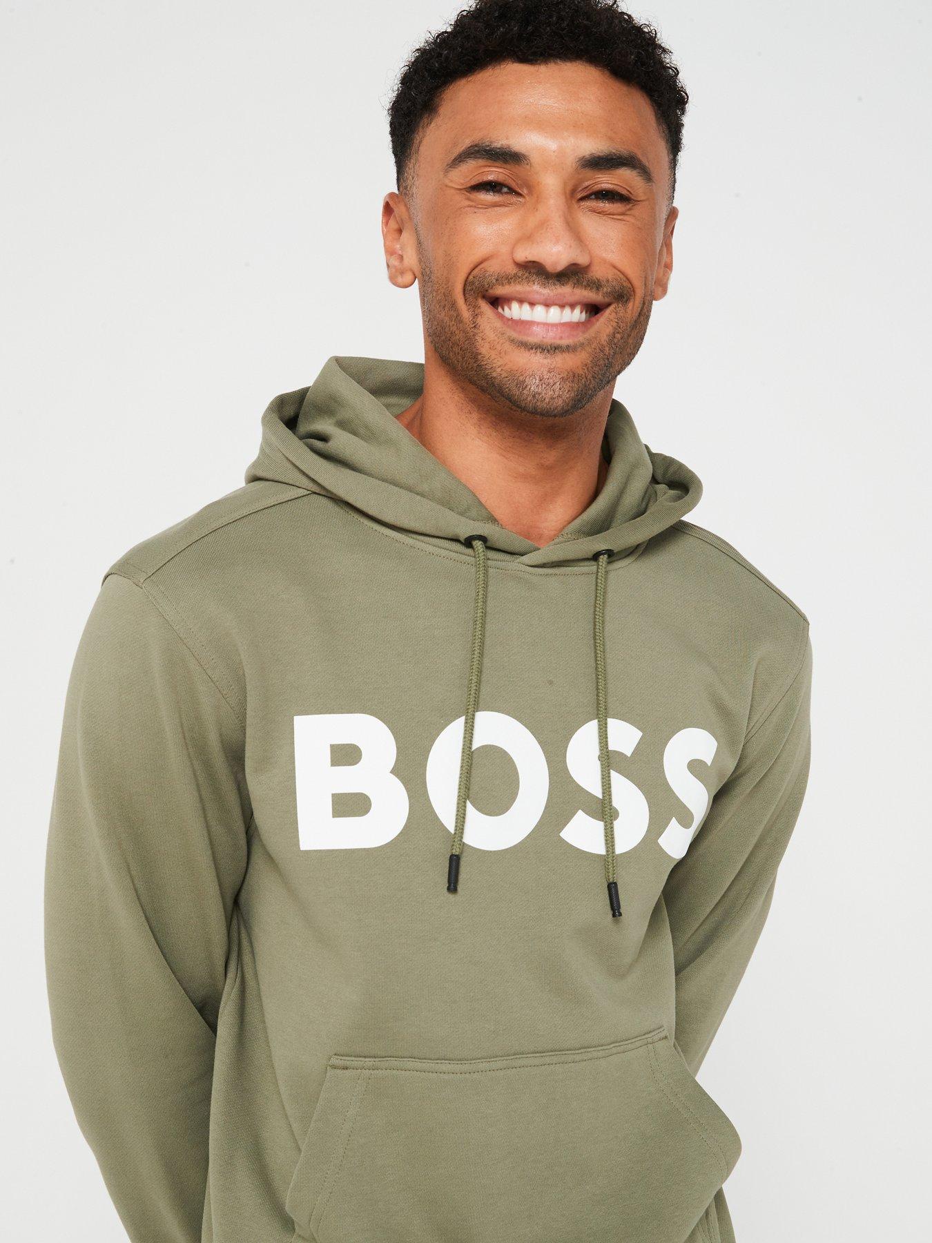 boss-webasic-logo-overhead-hoodie-khakioutfit