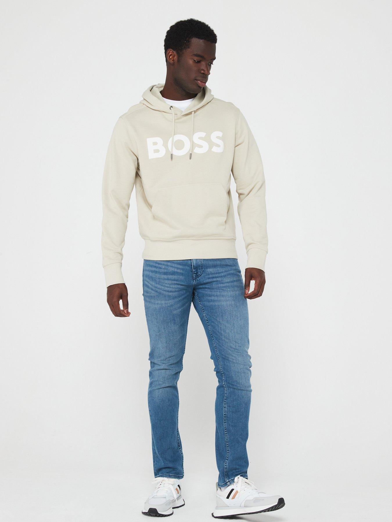 boss-webasic-logo-overhead-hoodie-beigeback