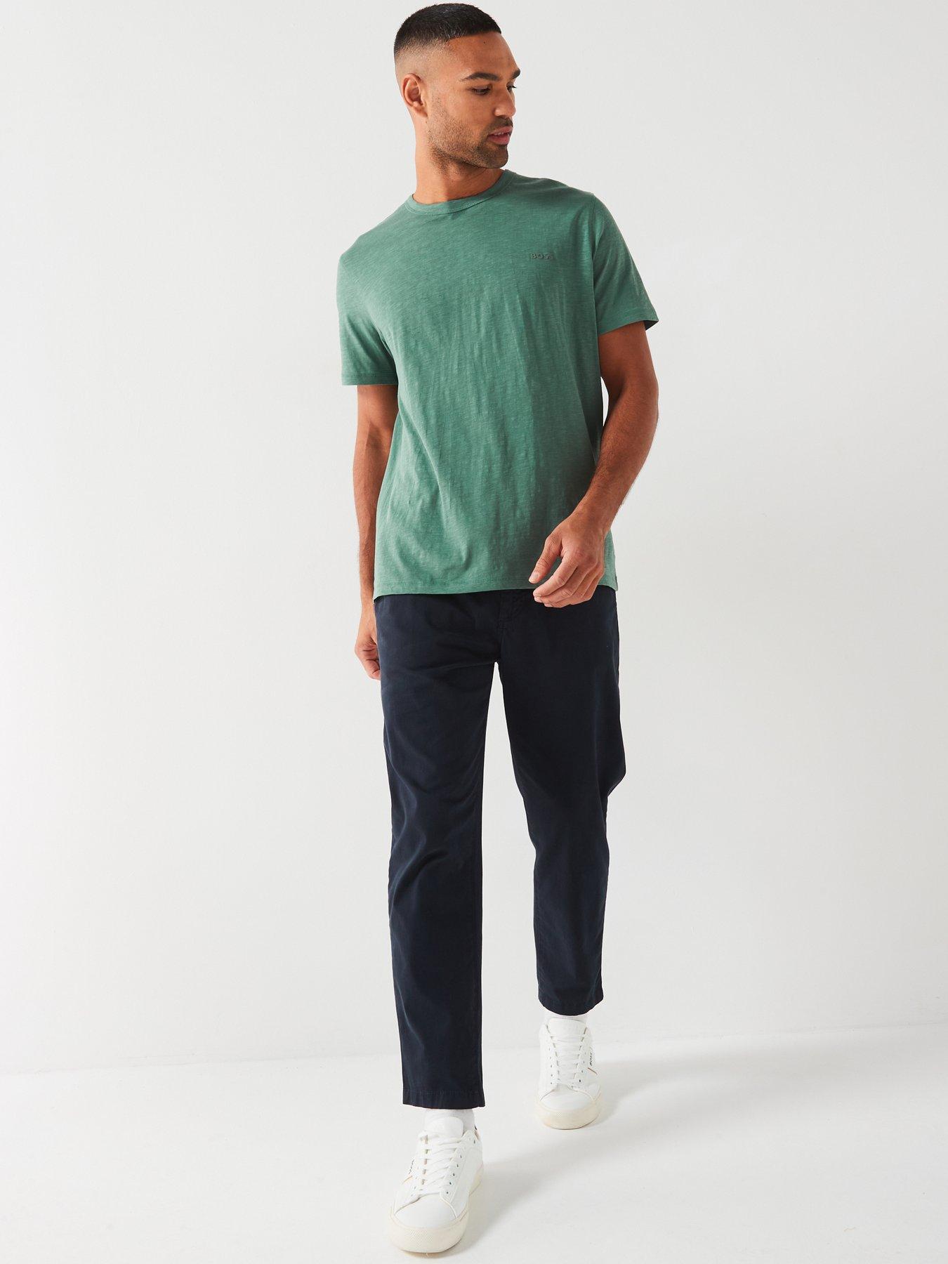 boss-tegood-lightweight-fleck-regular-fit-t-shirt-greenback