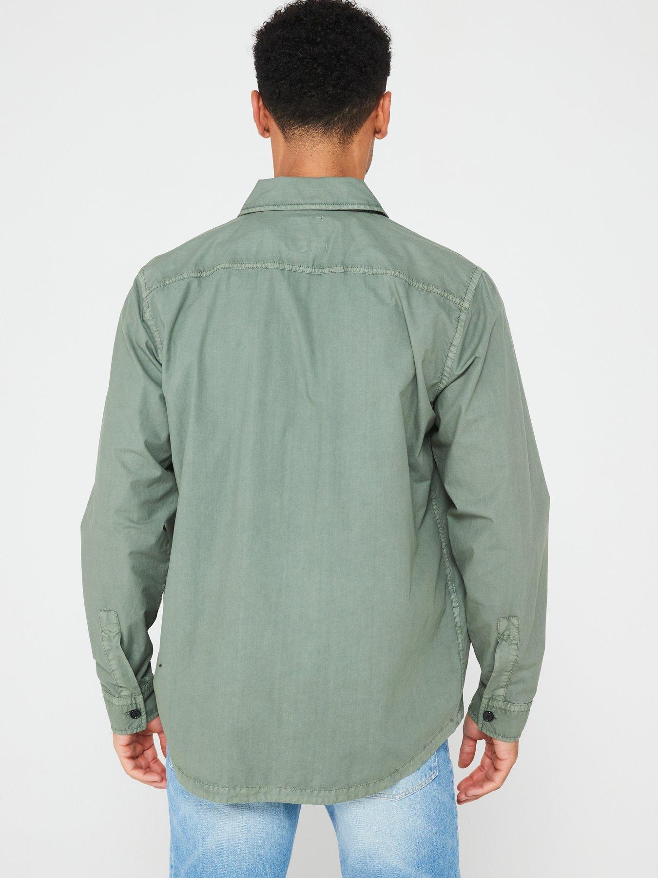 boss-locky-2-garment-dyed-overshirt-khakistillFront