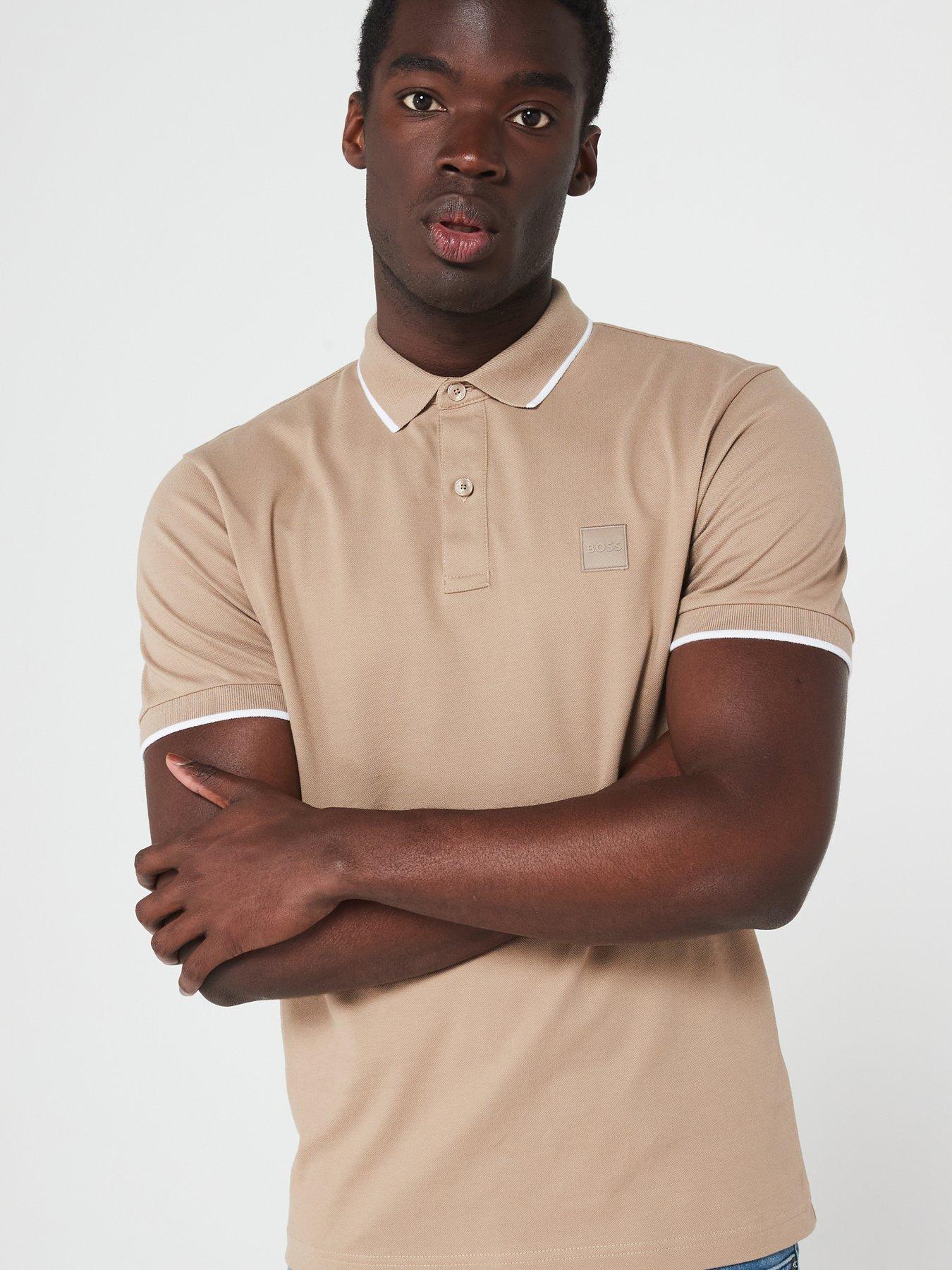 boss-passertip-slim-fit-tonal-logo-polo-shirt-light-brownoutfit