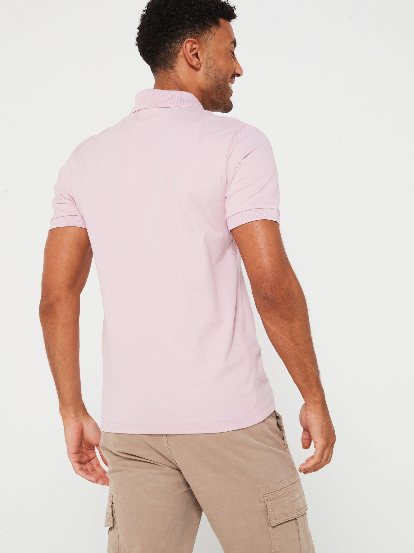 boss-passenger-slim-fit-tonal-logo-polo-shirt-pinkstillFront