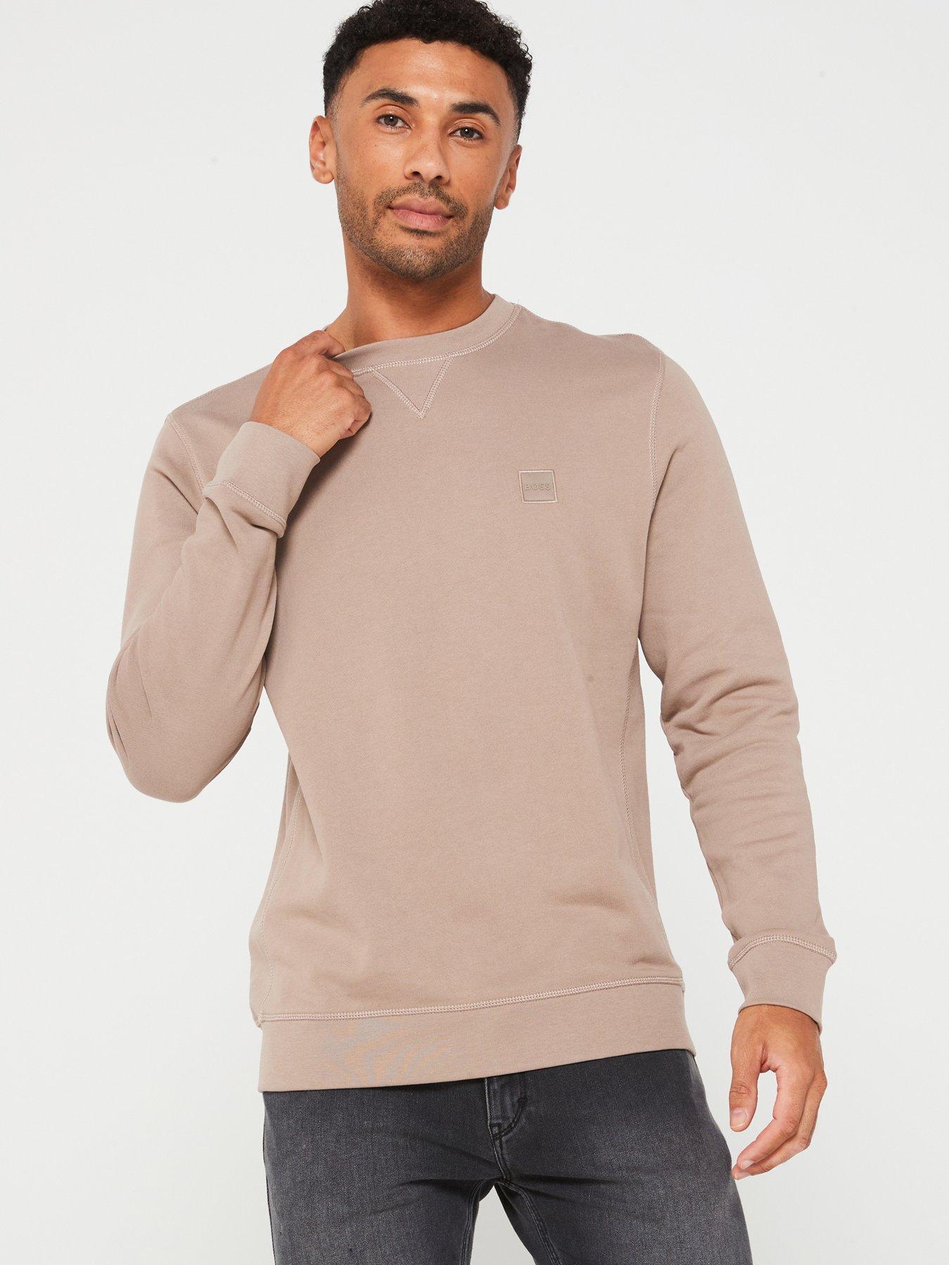 boss-westart-tonal-logo-crew-sweat-light-beige