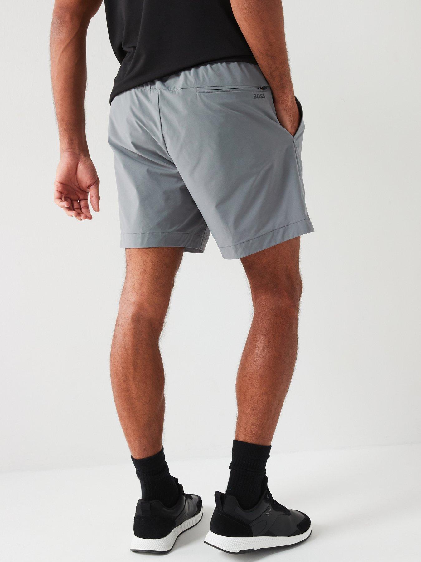 boss-crossover-4-way-stretch-shorts-greystillFront