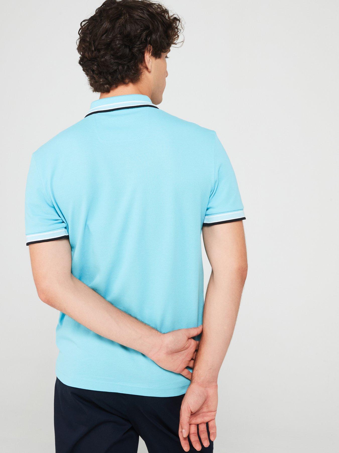 boss-paddy-regular-fit-tipping-polo-shirt-aquastillFront