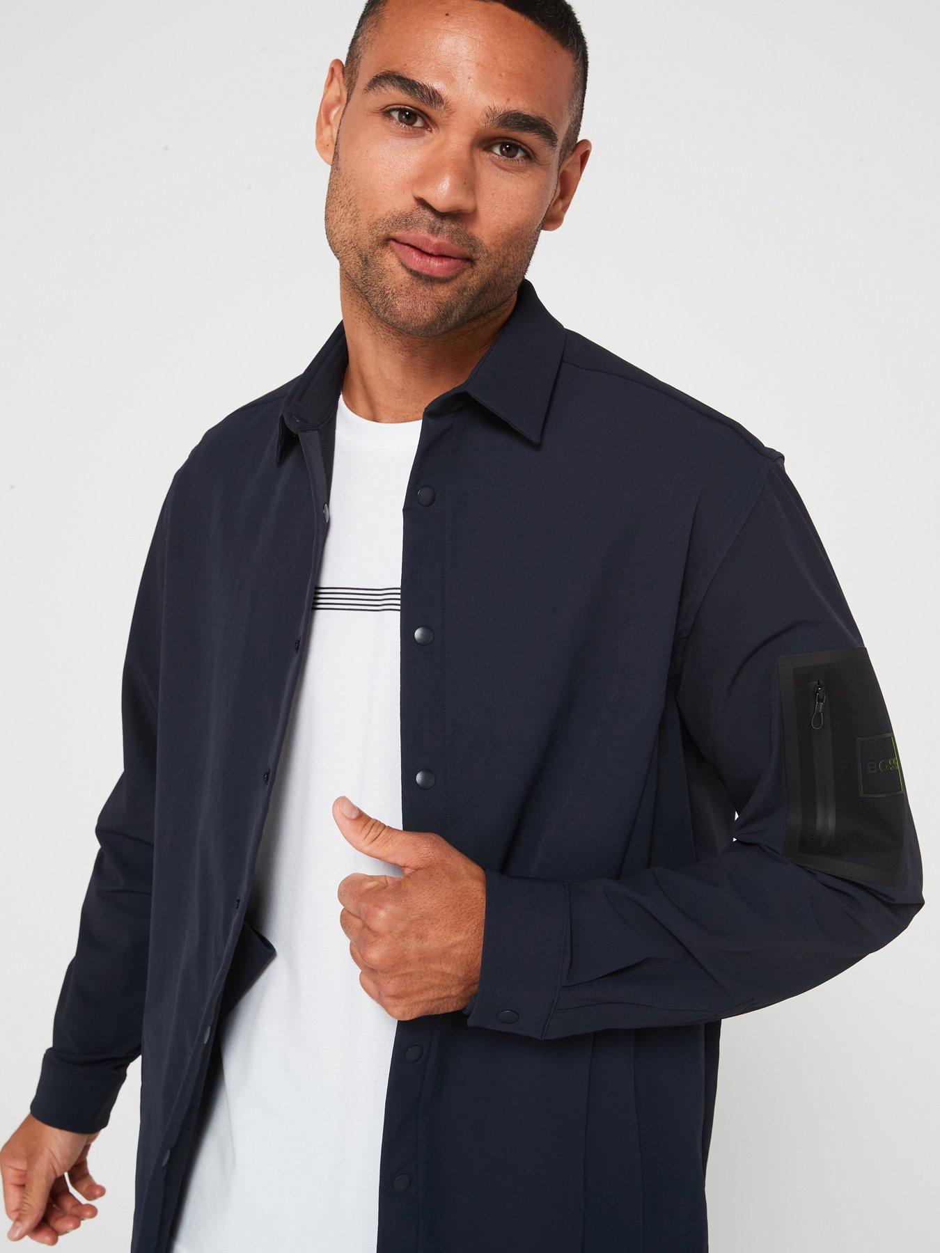 boss-expedit-tech-light-stretch-button-down-overshirt-navyoutfit