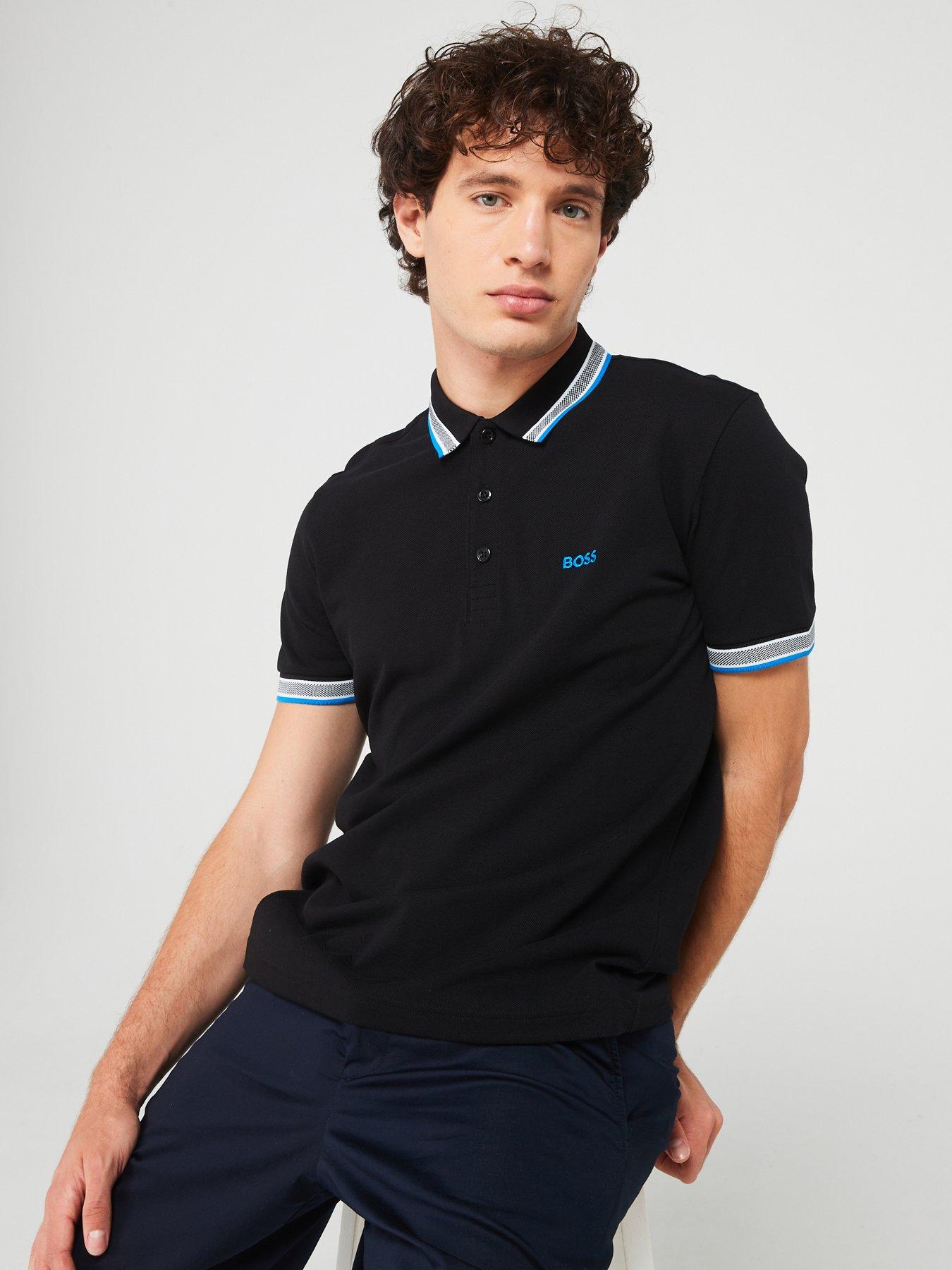 Boss polo shirts for men hotsell