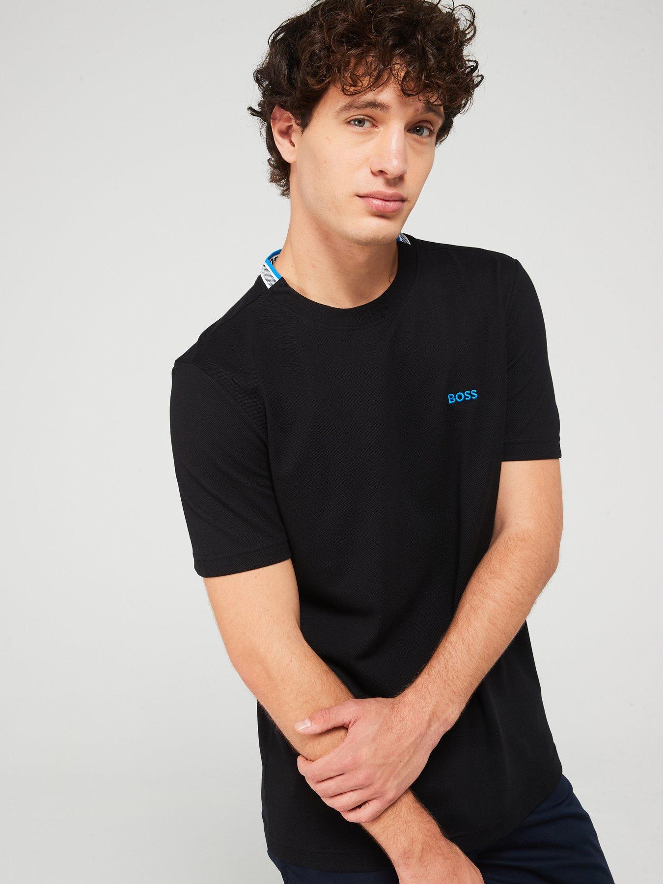 boss-taddy-regular-fit-trim-collar-t-shirt-black