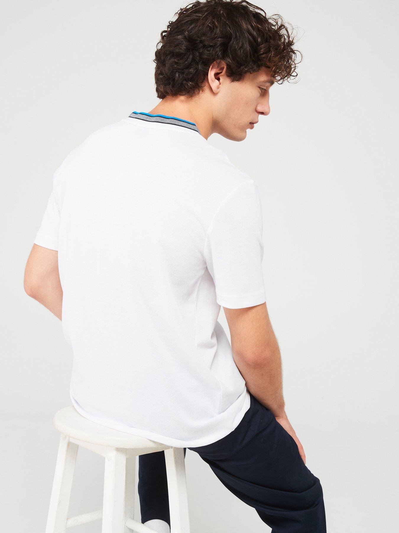 boss-taddy-regular-fit-trim-collar-t-shirt-whitestillFront