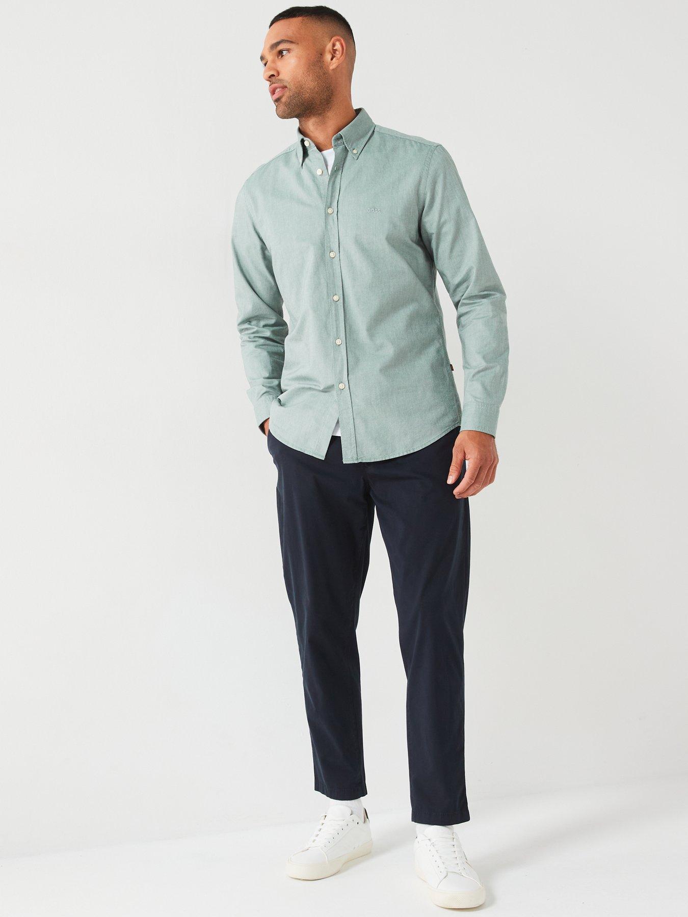 boss-rickert-button-down-regular-fit-logo-shirt-khakiback