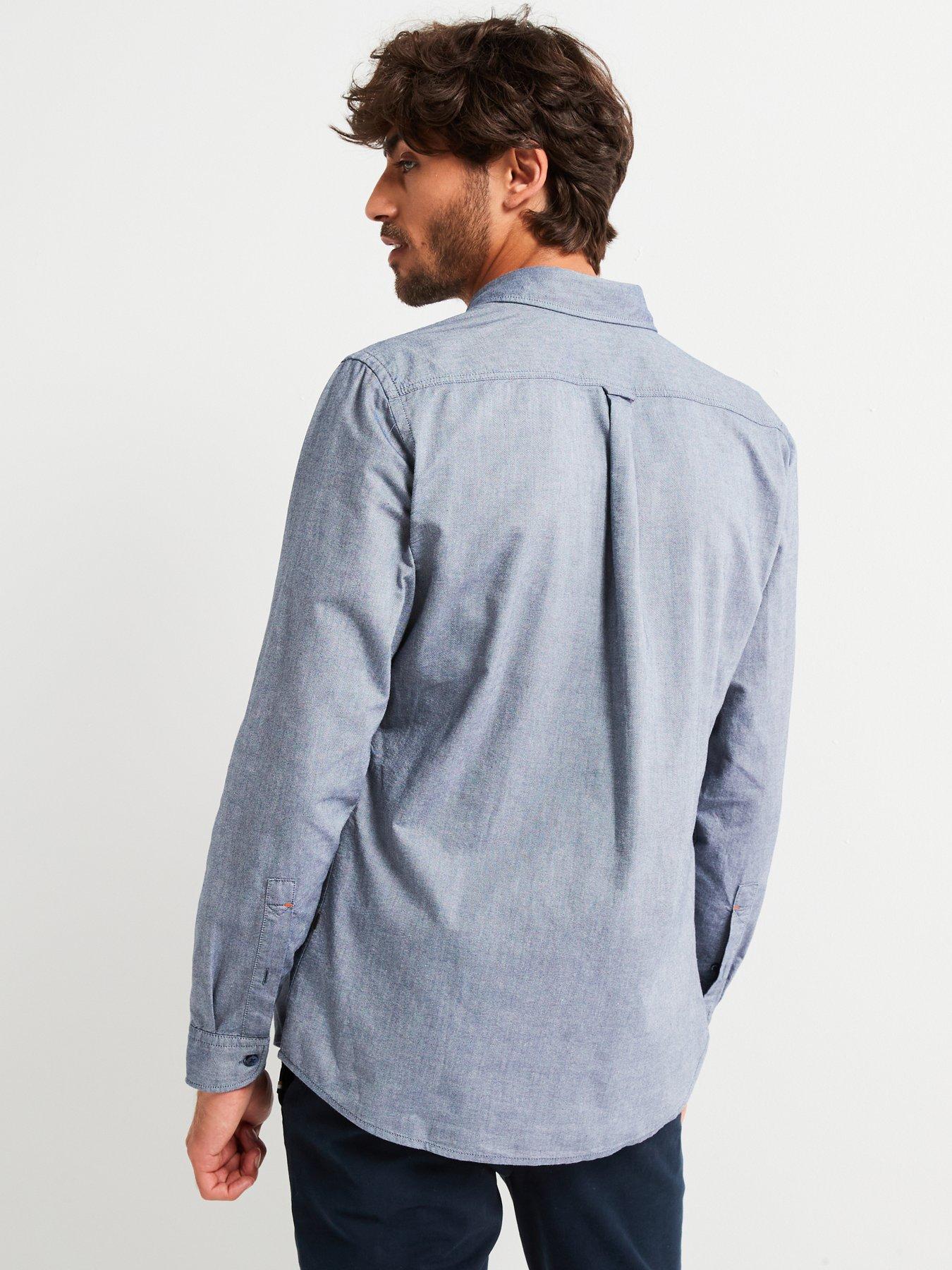 boss-rickert-button-down-regular-fit-logo-shirt-navystillFront