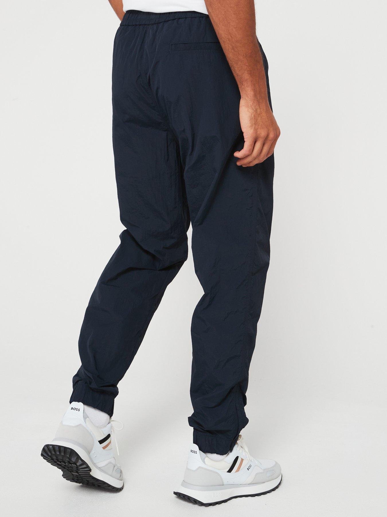 boss-sracky2-nylon-cuffed-joggers-navystillFront