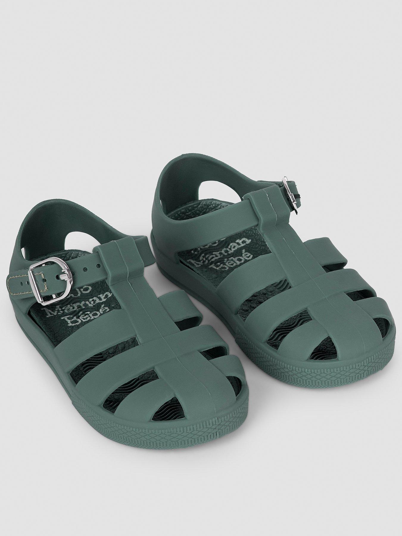 JoJo Maman Bebe Boys Jelly Sandals Green Very Ireland