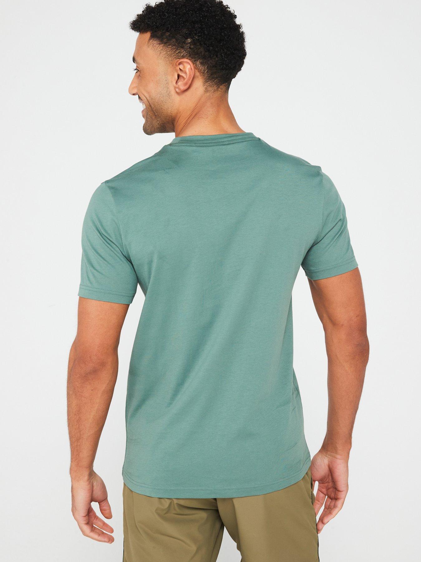 boss-thinking-1-regular-fit-large-logo-t-shirt-greenstillFront