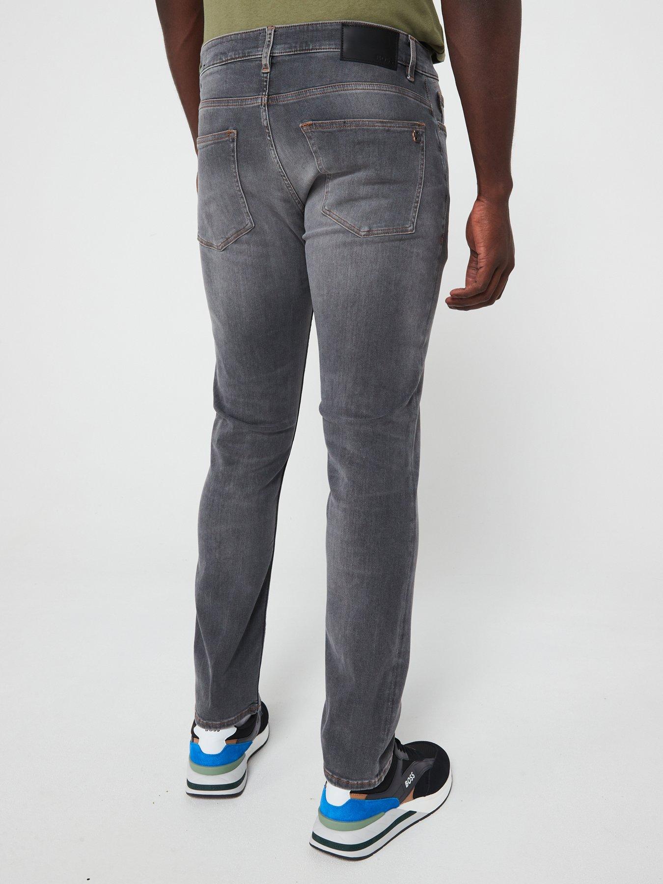 boss-delaware-slim-fit-soft-motion-distress-jeans-dark-greystillFront