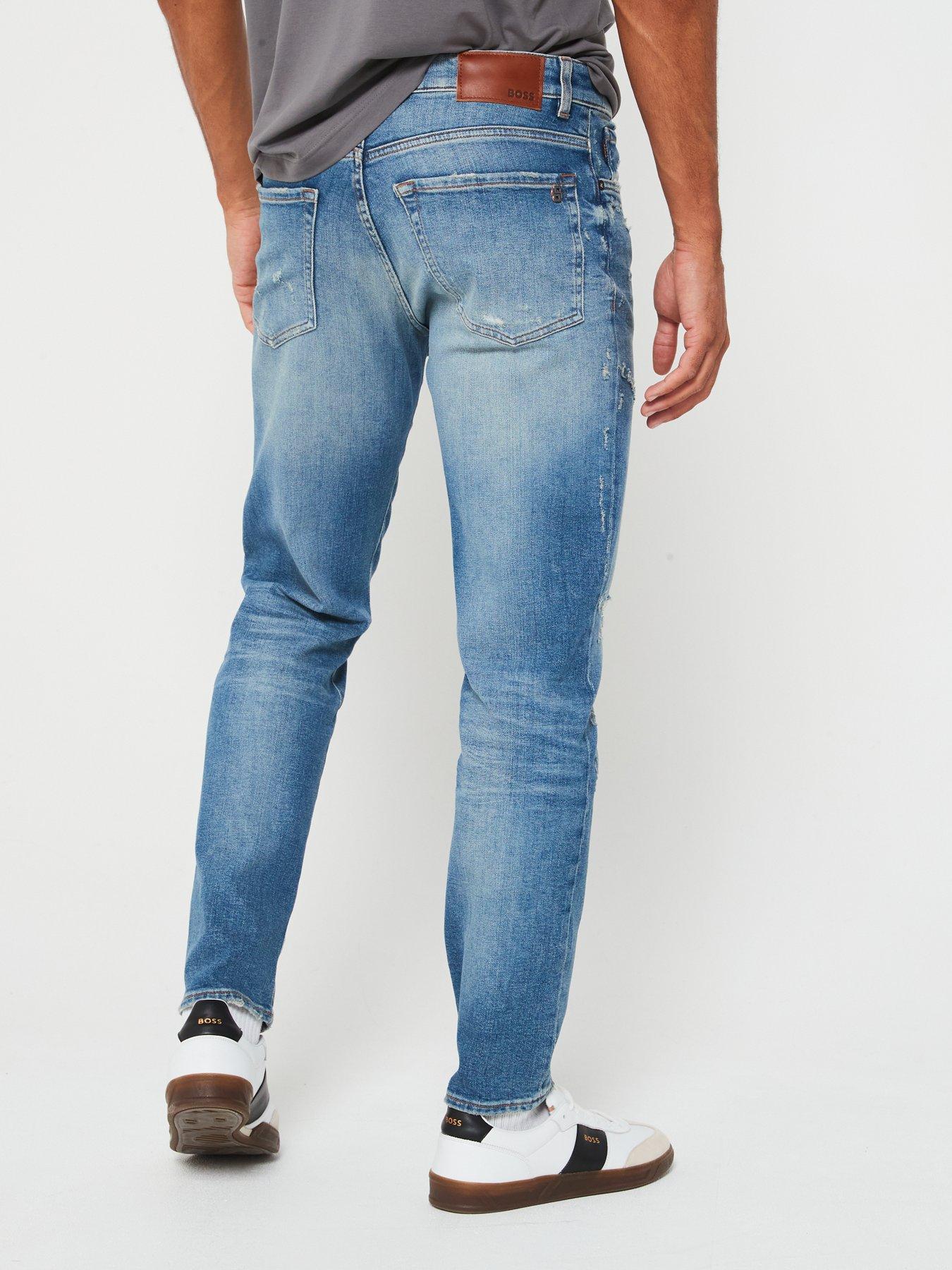 boss-remaine-regular-fit-rip-amp-repair-jeans-light-bluestillFront