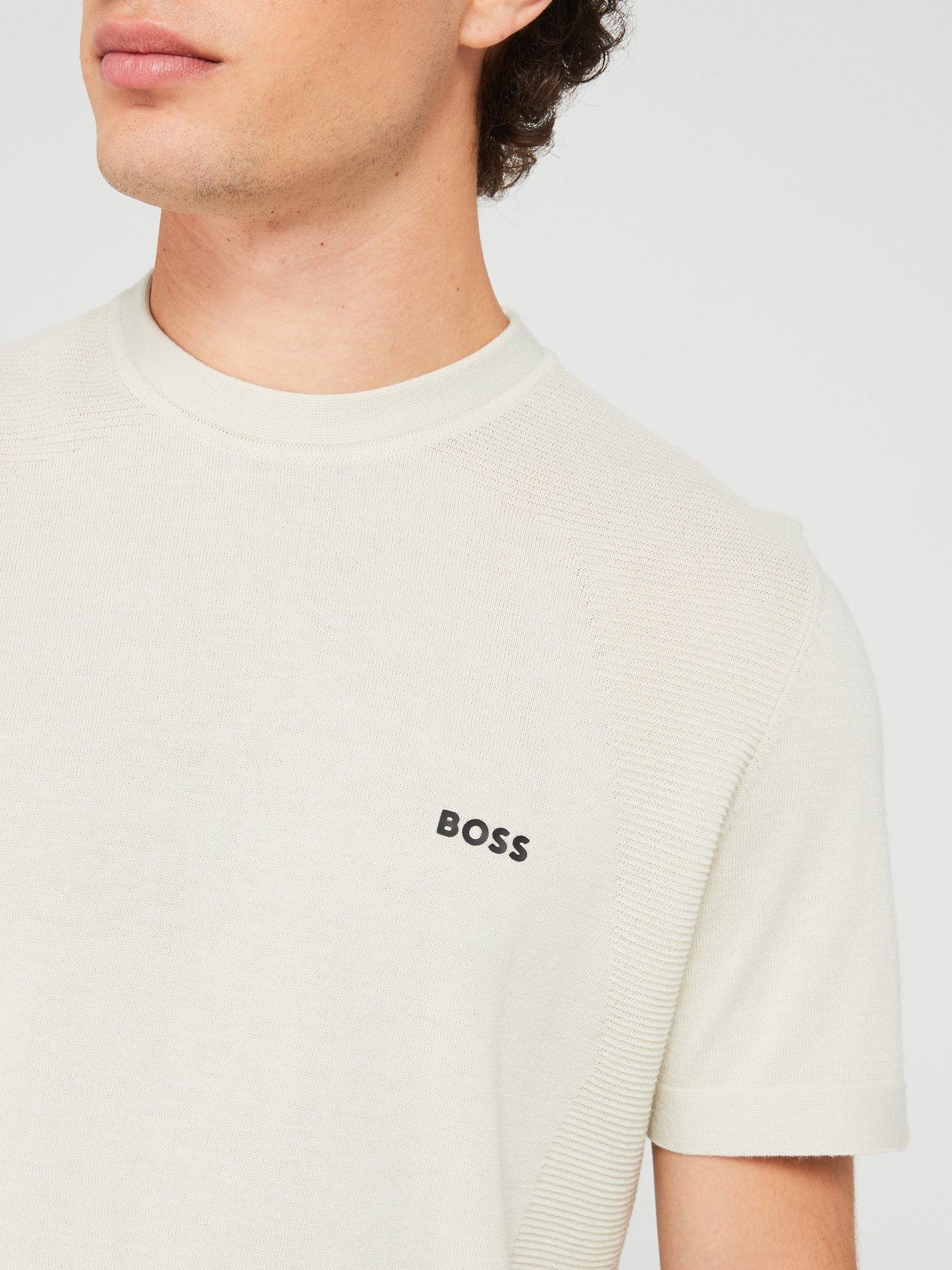 boss-boss-momentum-lite-short-sleeve-knitted-t-shirt--beigedetail