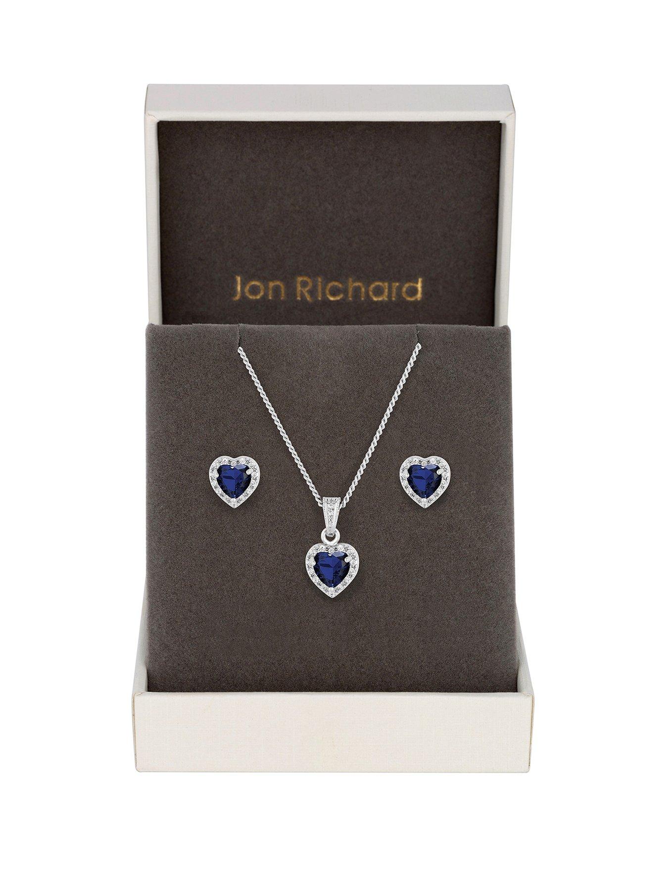 jon-richard-rhodium-plate-blue-cubic-zirconia-heart-box-set