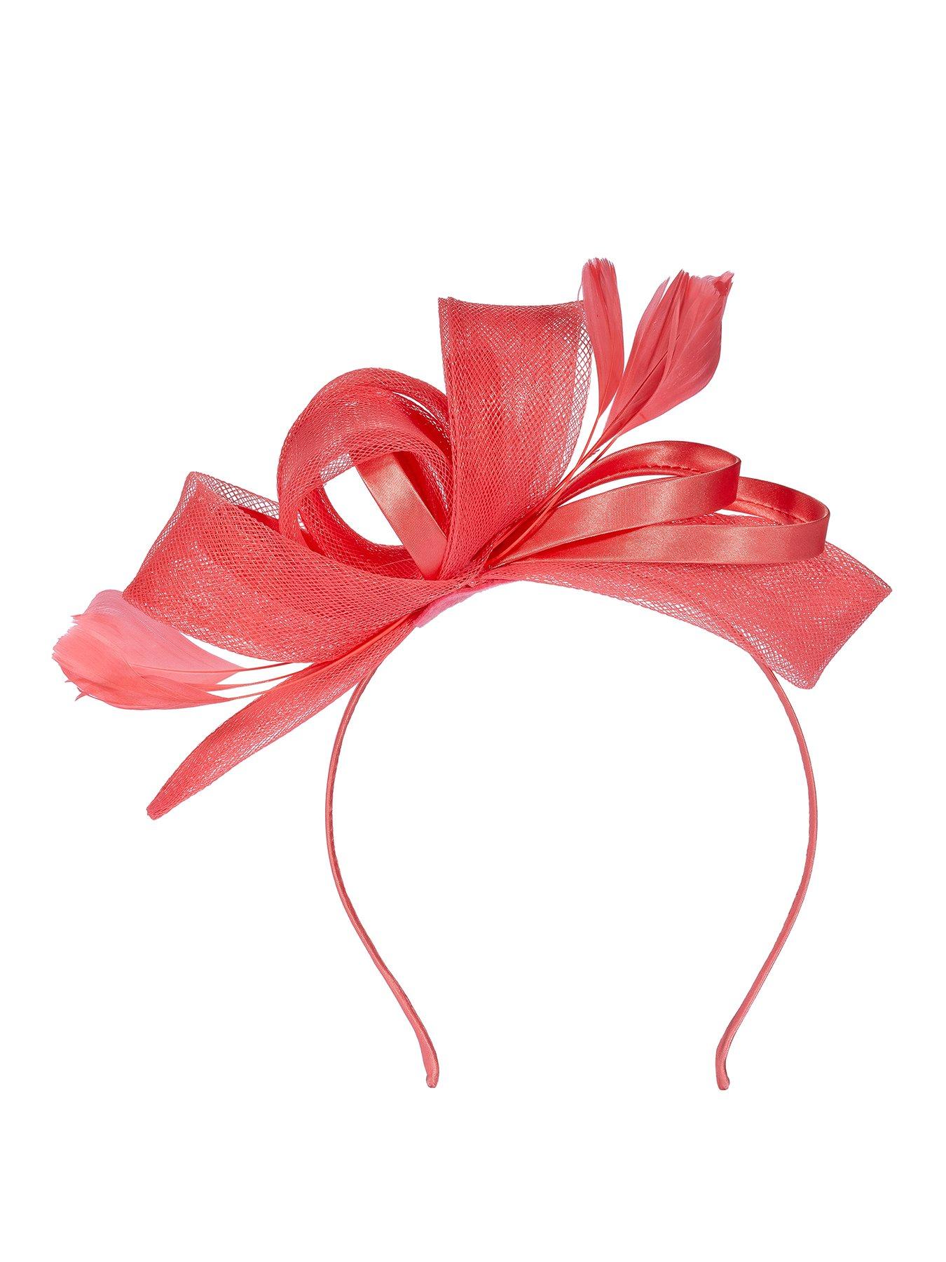 jon-richard-coral-medium-fascinator-headband