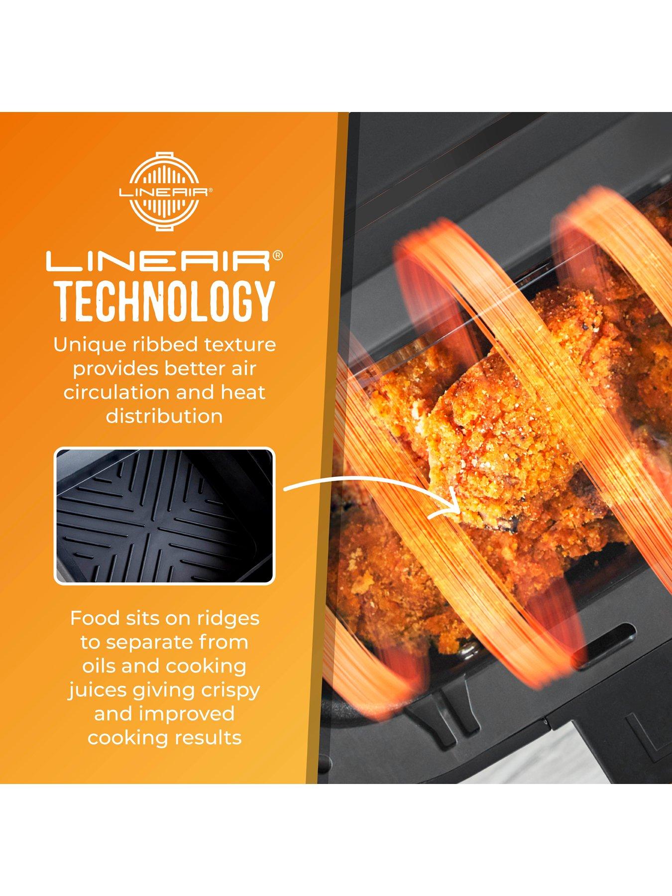 Image 4 of 7 of Tower Square Air Fryer Trays, Set of 2, Reusable Silicone - T843092
