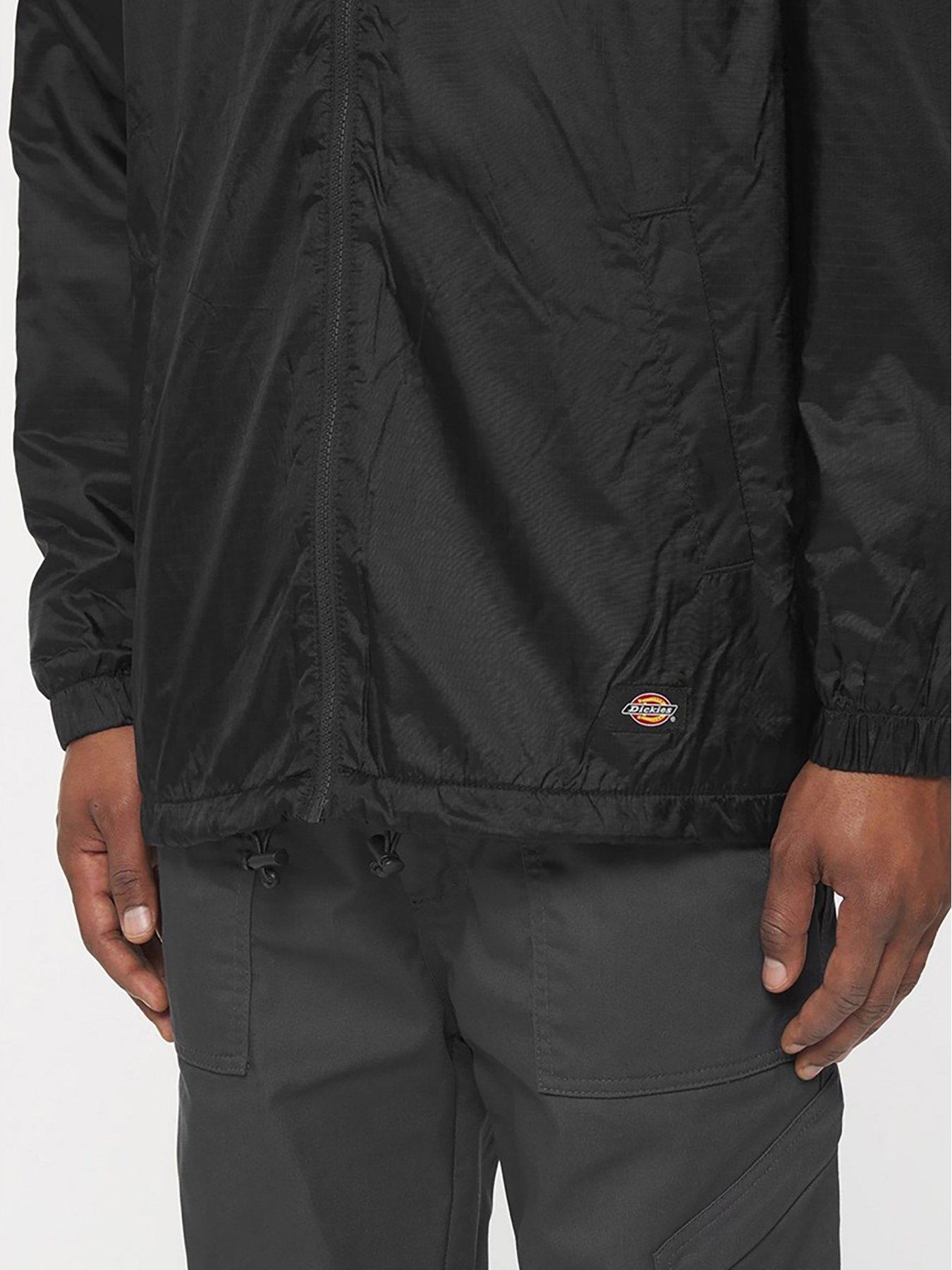 dickies-mens-fleece-lined-nylon-hooded-jacket-blackoutfit