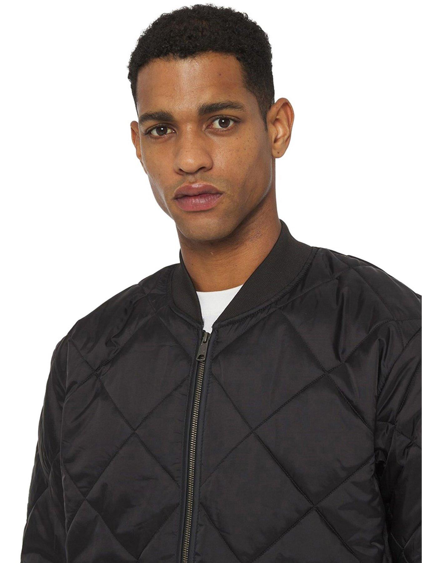 dickies-mens-diamond-quilted-nylon-jacket-blackoutfit