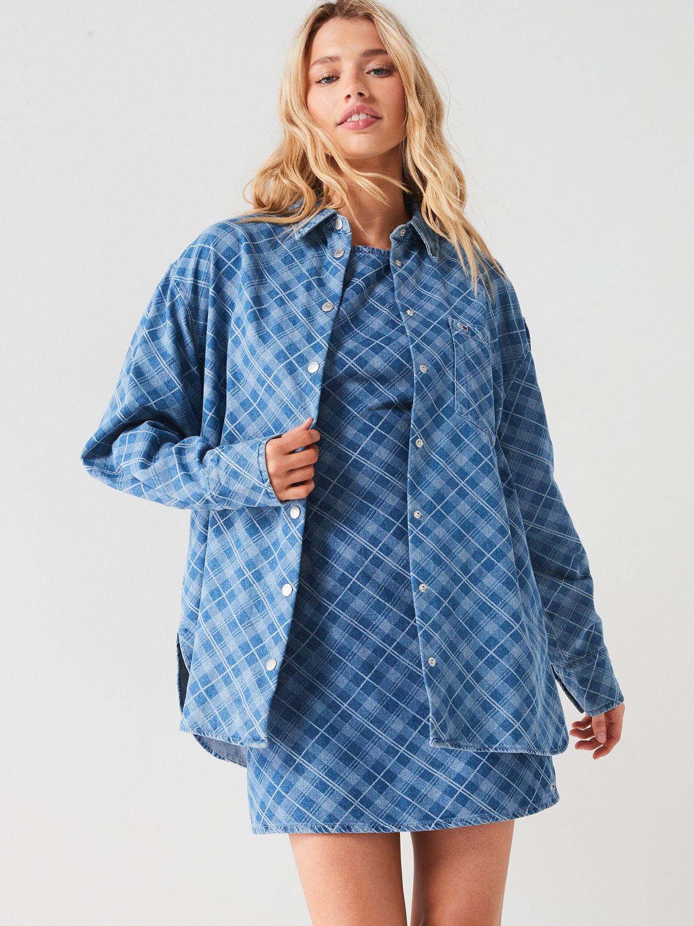undefined Tartan Shirt - Blue