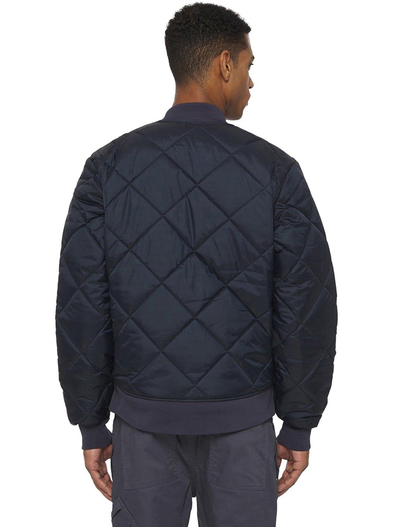 dickies-mens-diamond-quilted-nylon-jacket-navystillFront