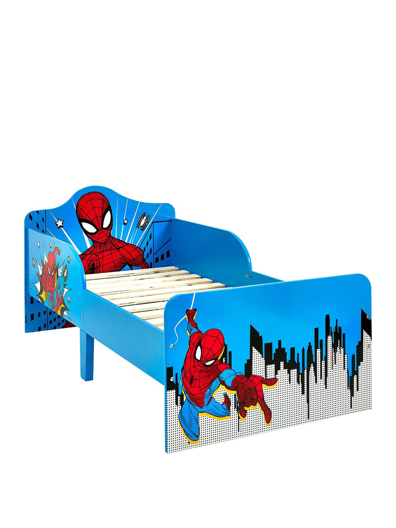 spiderman-toddler-bedstillFront