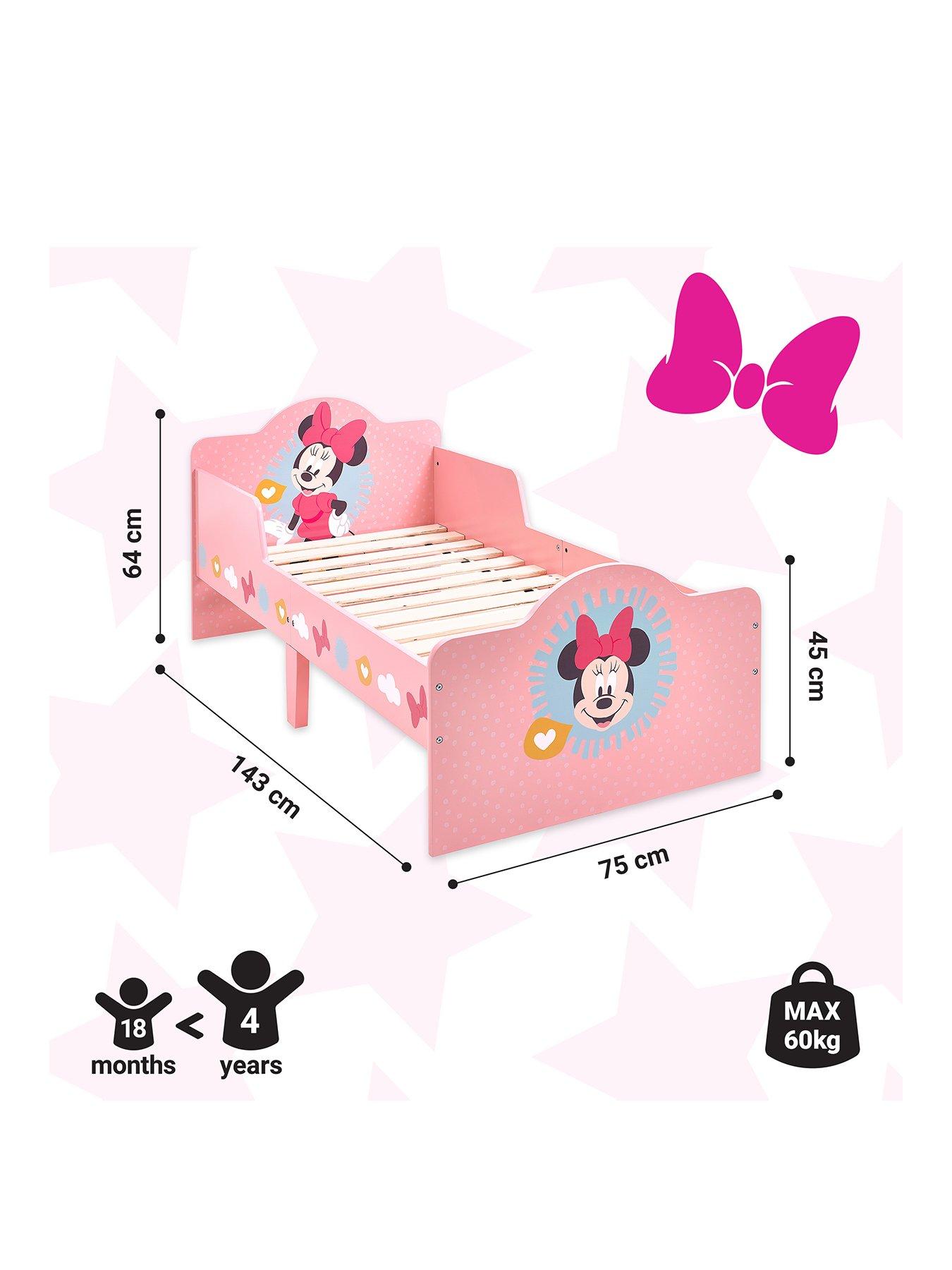 Image 3 of 6 of Minnie Mouse Minnie Mouse Toddler Bed