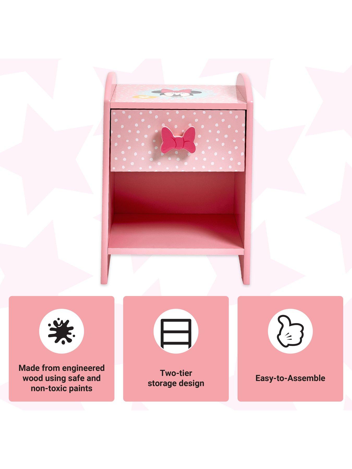 Image 4 of 6 of Minnie Mouse Minnie Mouse Bedside table