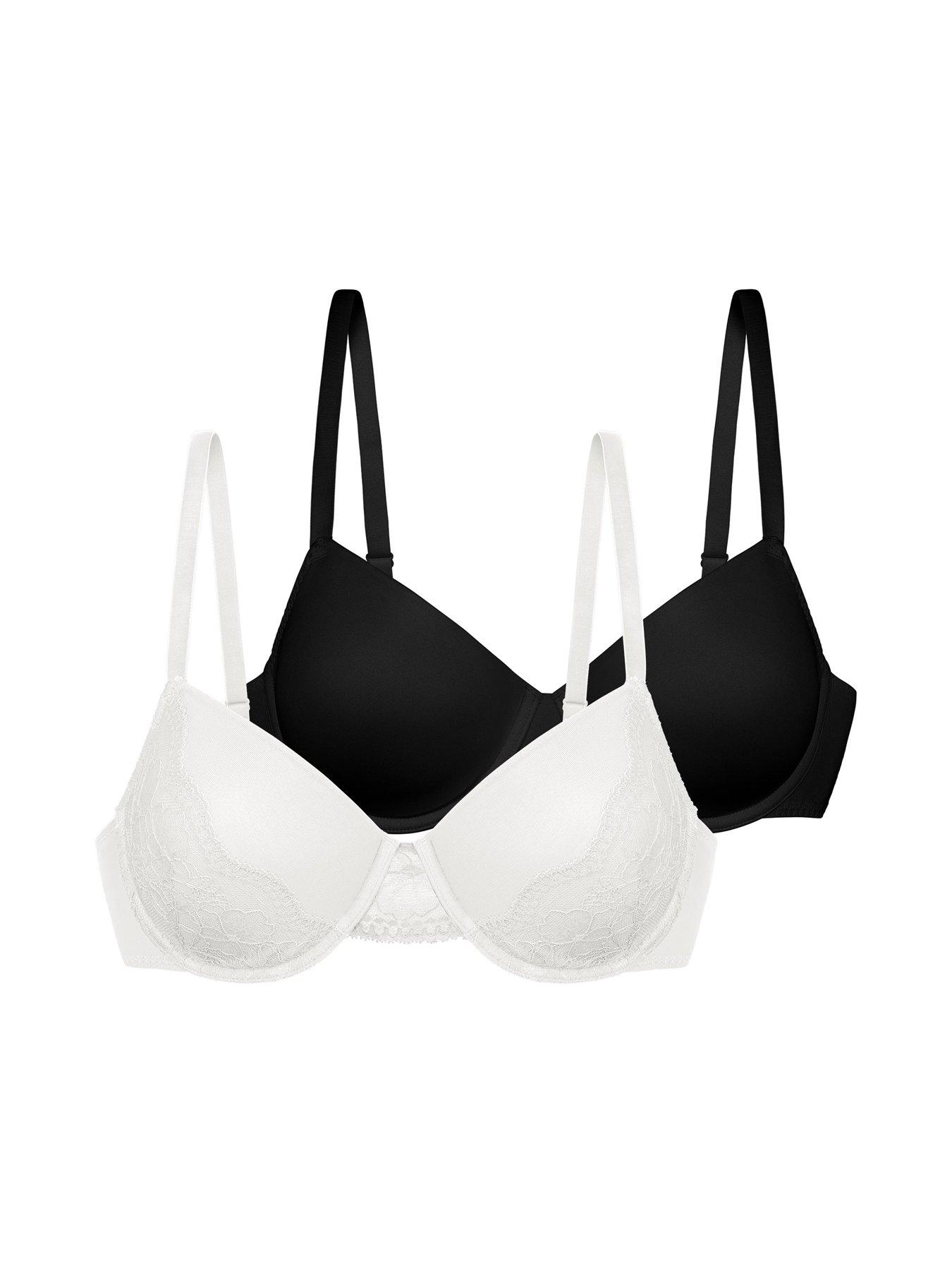 dorina-jourdan-2-pk-light-padded-demi-bra-ivoryblack