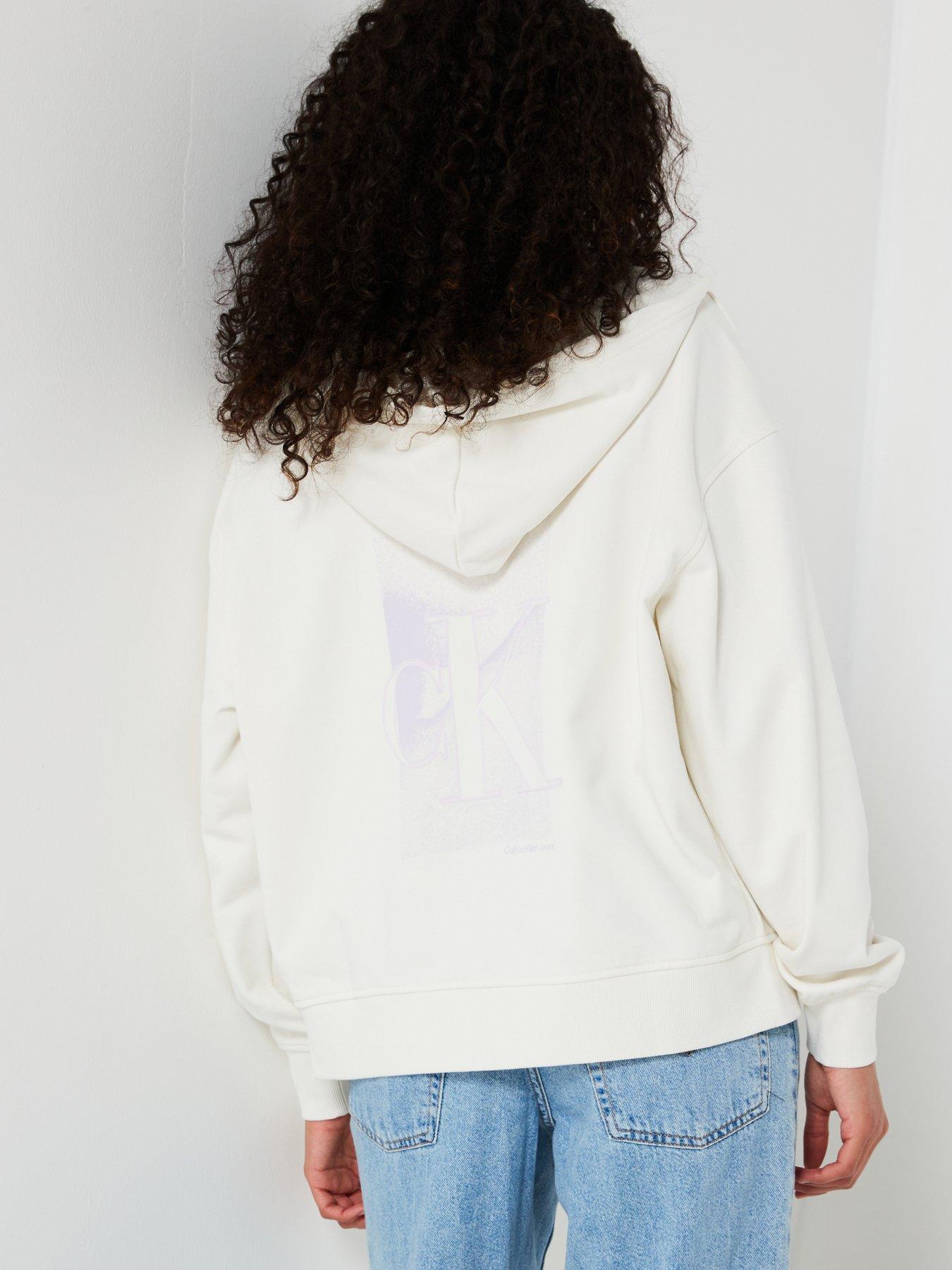 calvin-klein-jeans-zip-through-hoodie-whitestillFront