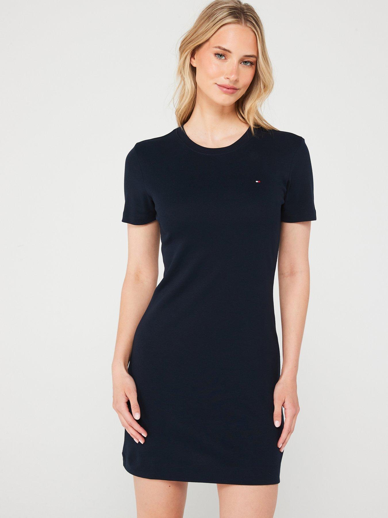 tommy-hilfiger-mini-logo-bodycon-mini-dress-navy