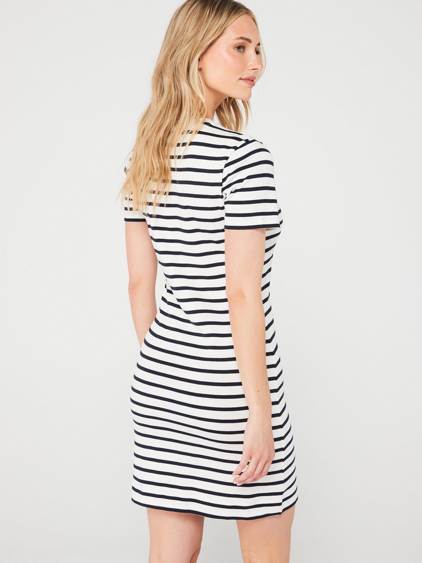 tommy-hilfiger-striped-bodycon-mini-dress-navystillFront