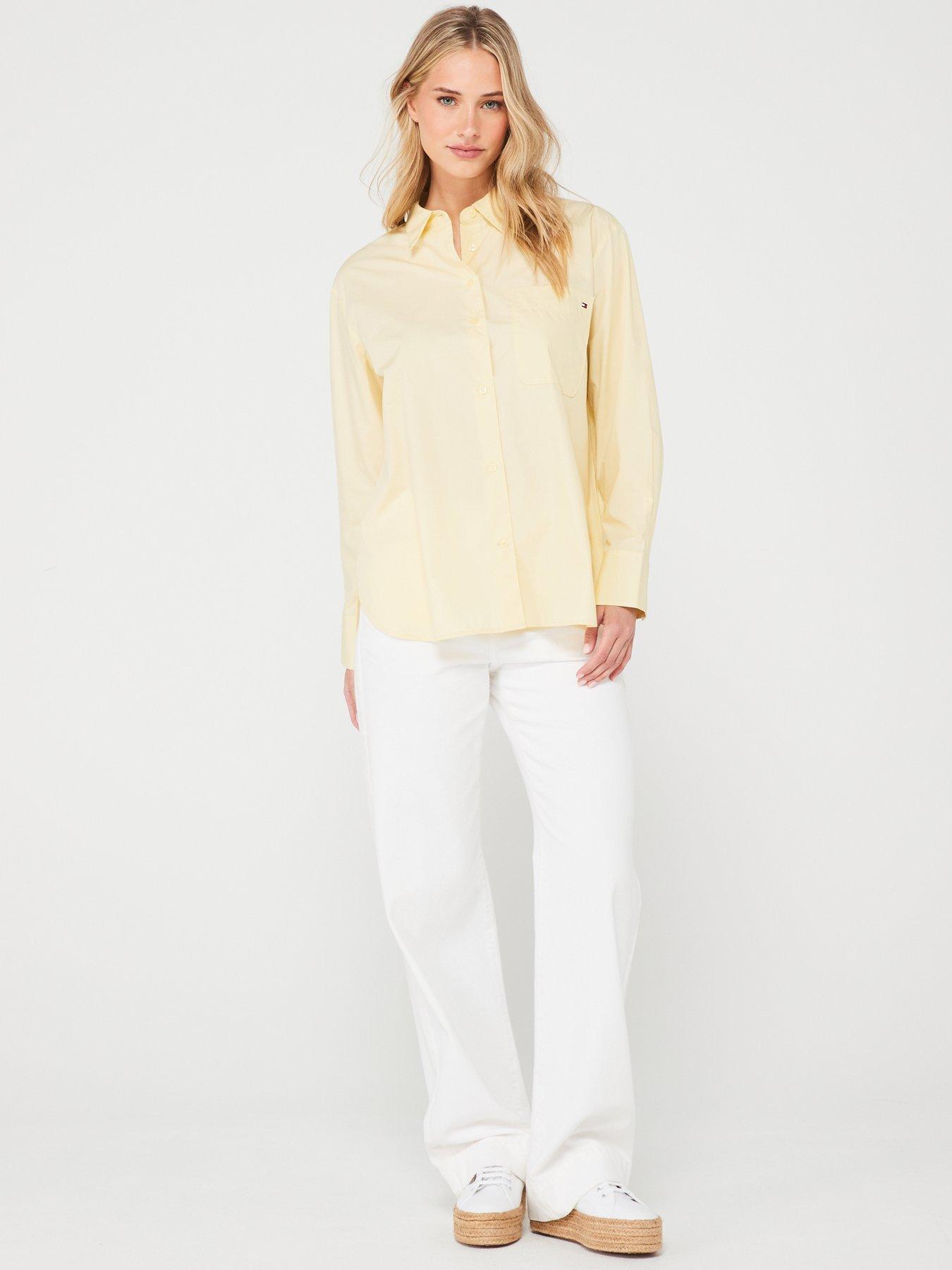 tommy-hilfiger-poplin-long-sleeve-shirt-yellowback