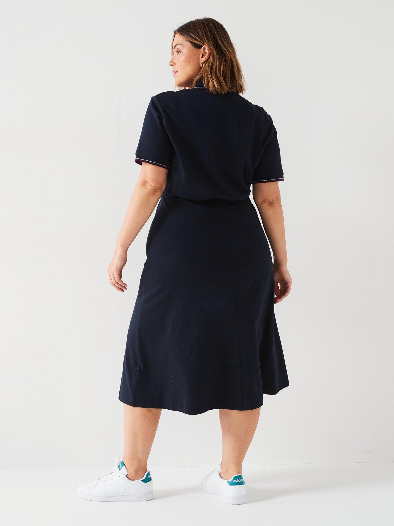 tommy-hilfiger-plus-size-polo-mini-dress-navystillFront