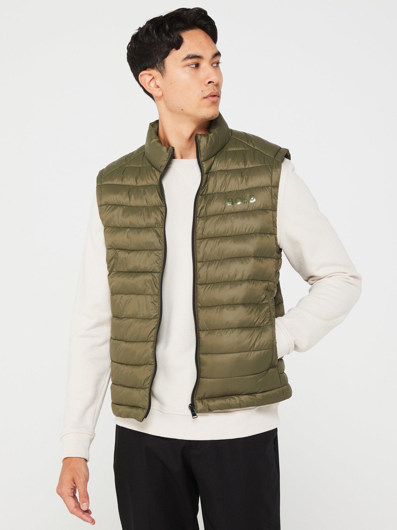 boss-calano-lightweight-padded-gilet-khakifront