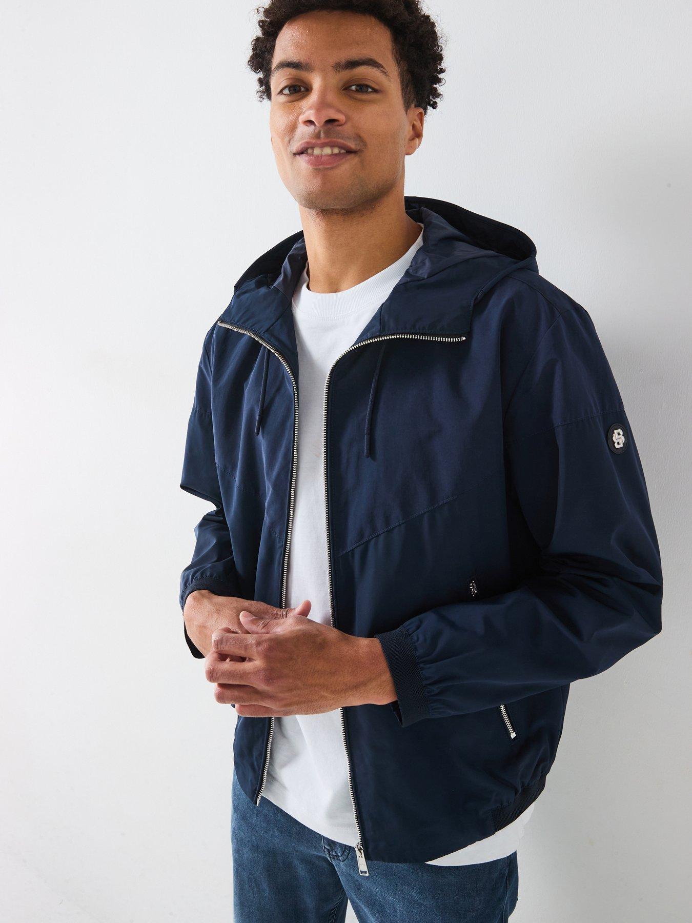 undefined Boss Cireno2 Regular Fit Zip Hood Lightweight Jacket