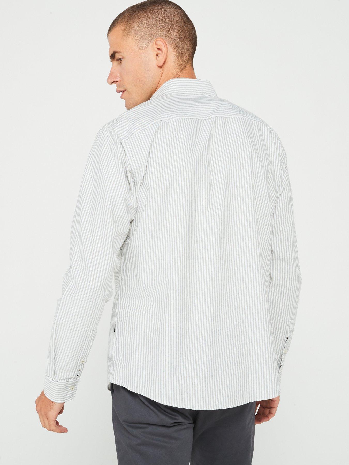 boss-roan-slim-fit-button-down-stripe-shirt-greenstillFront