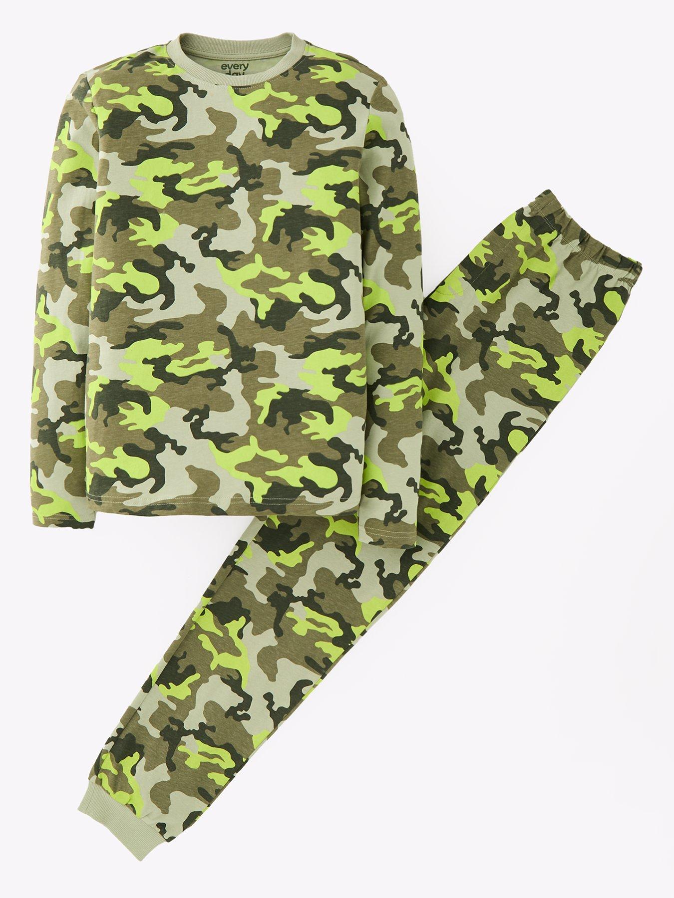 everyday-boys-camo-long-sleeve-long-length-pyjamafront