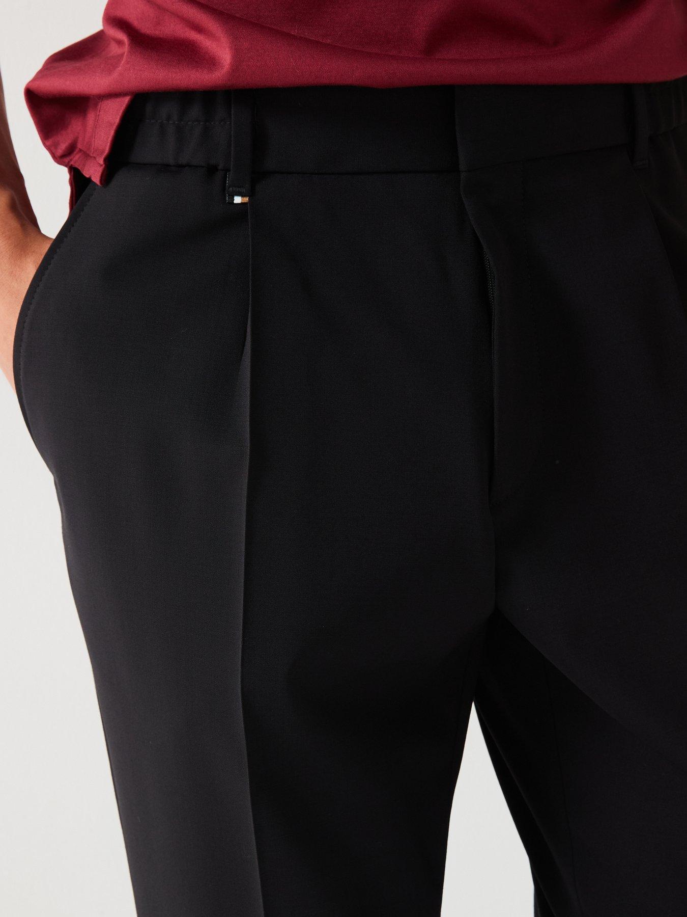 boss-pepe-casual-waistband-stretch-turn-up-casual-trousers-blackdetail